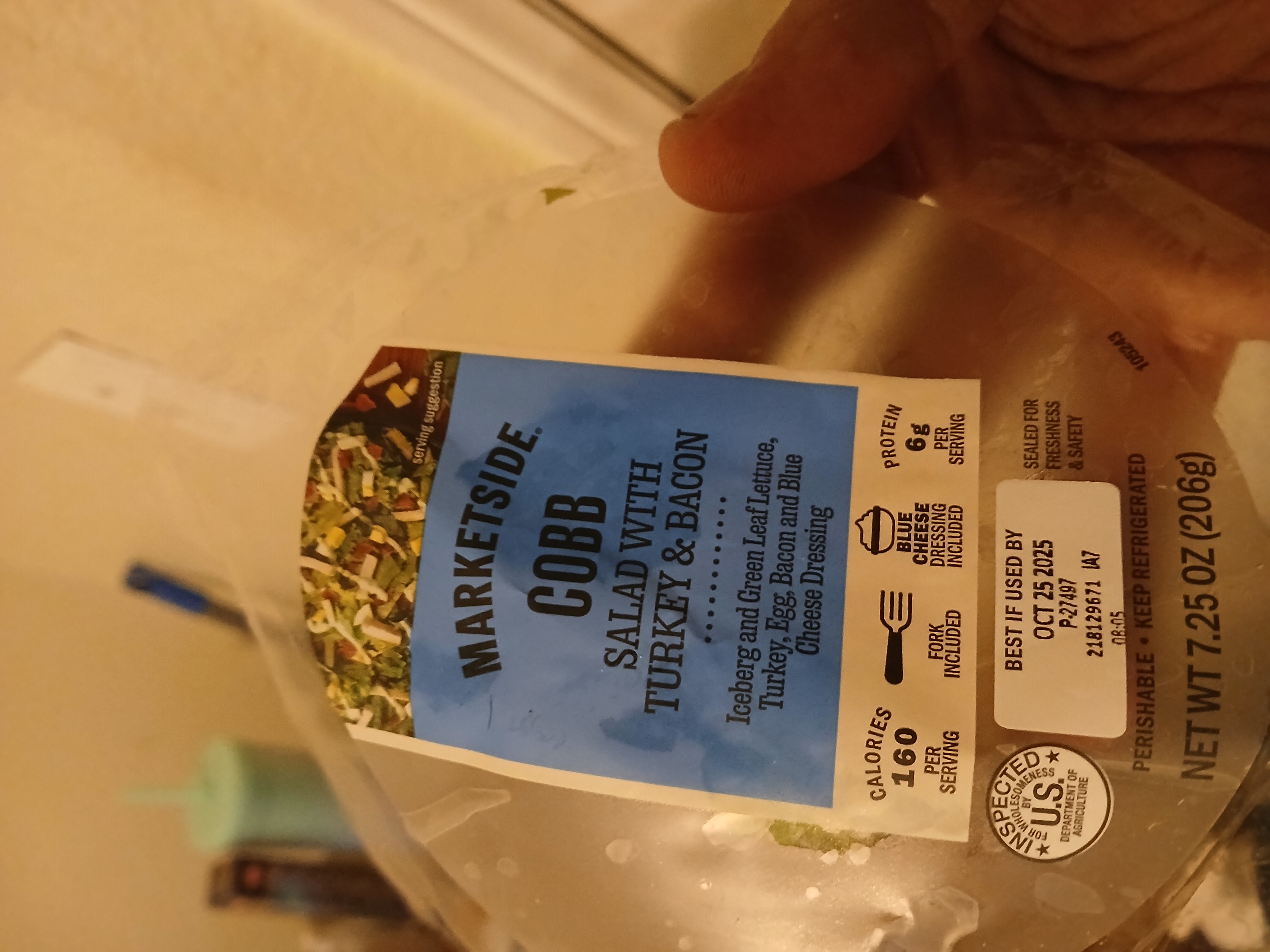 Cobb Salad with Turkey & Bacon