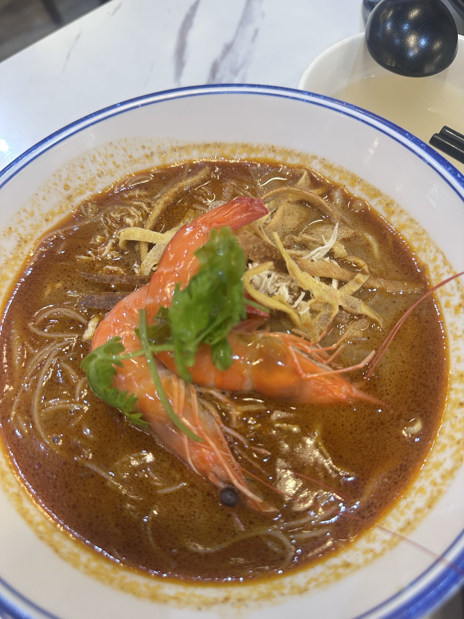 Prawn Laksa Noodle Soup