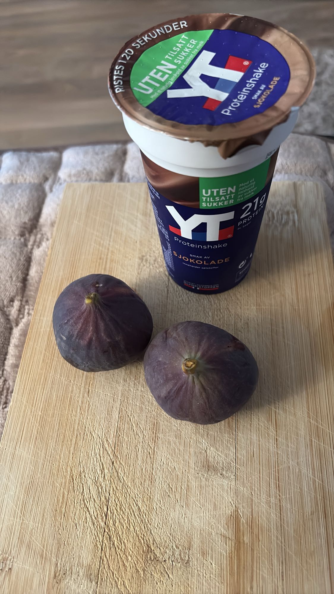 YT sjokoladeshake og fiken