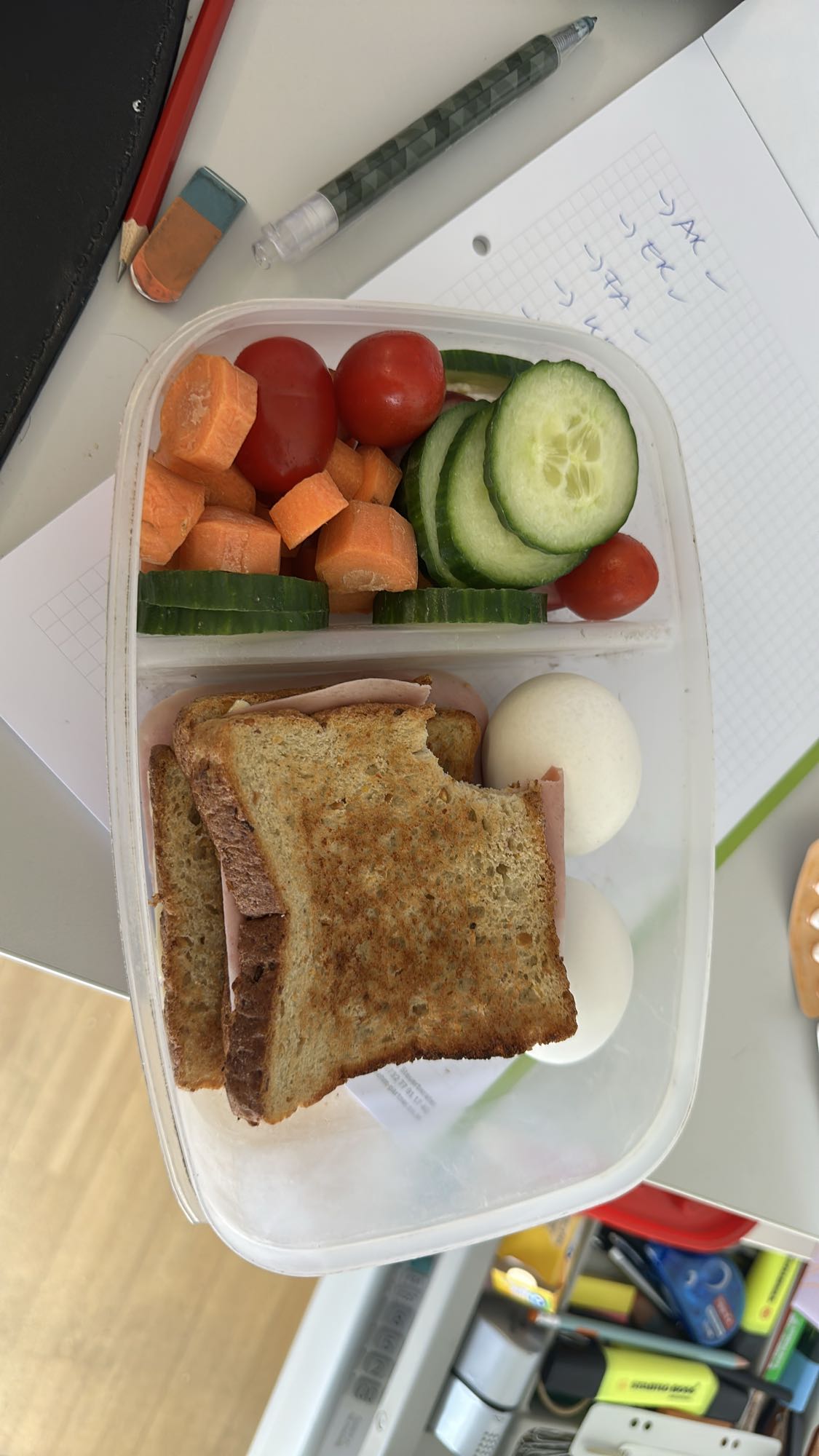 Gezonde lunchbox