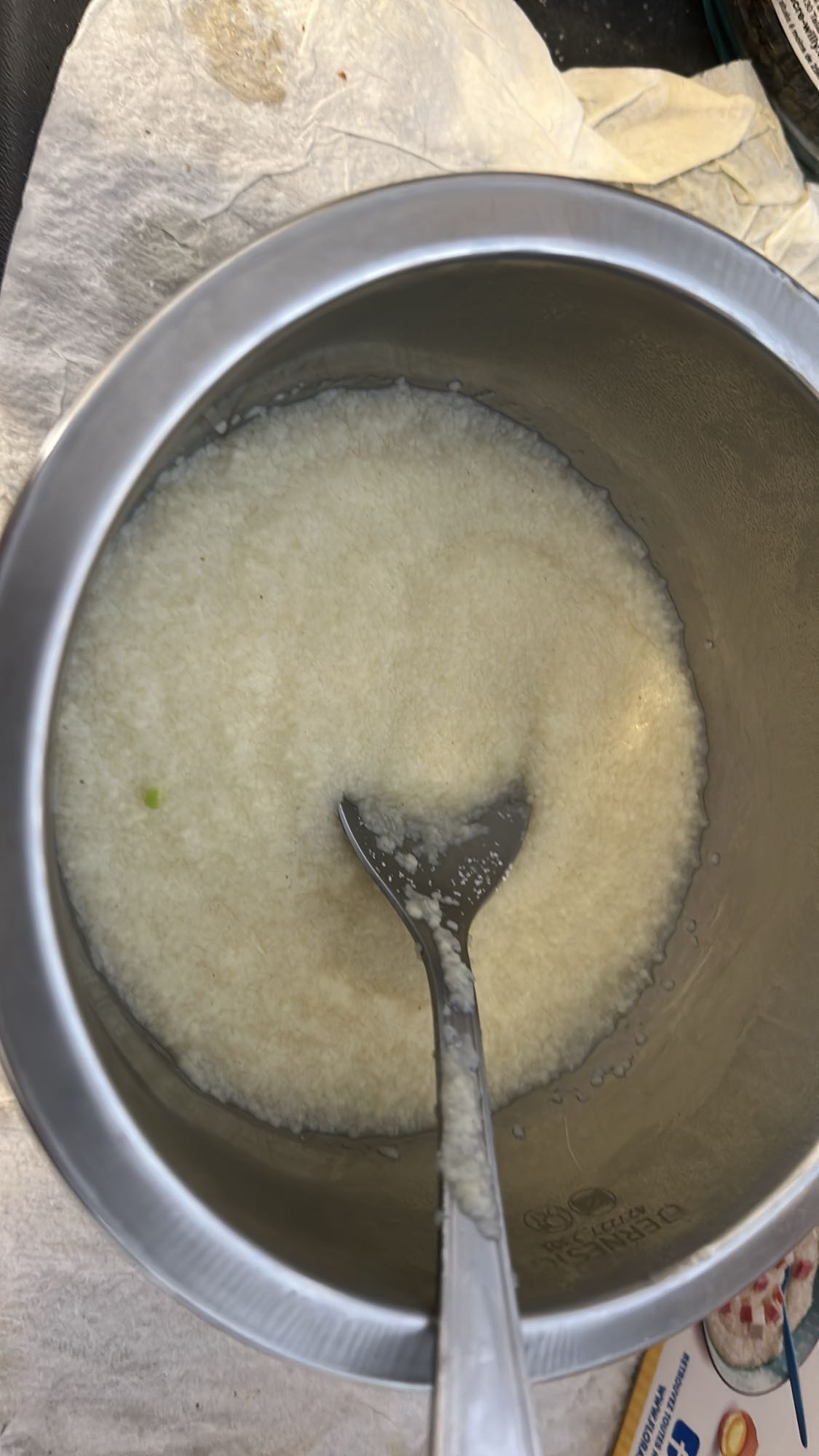 Soupe de floraline à l’ail