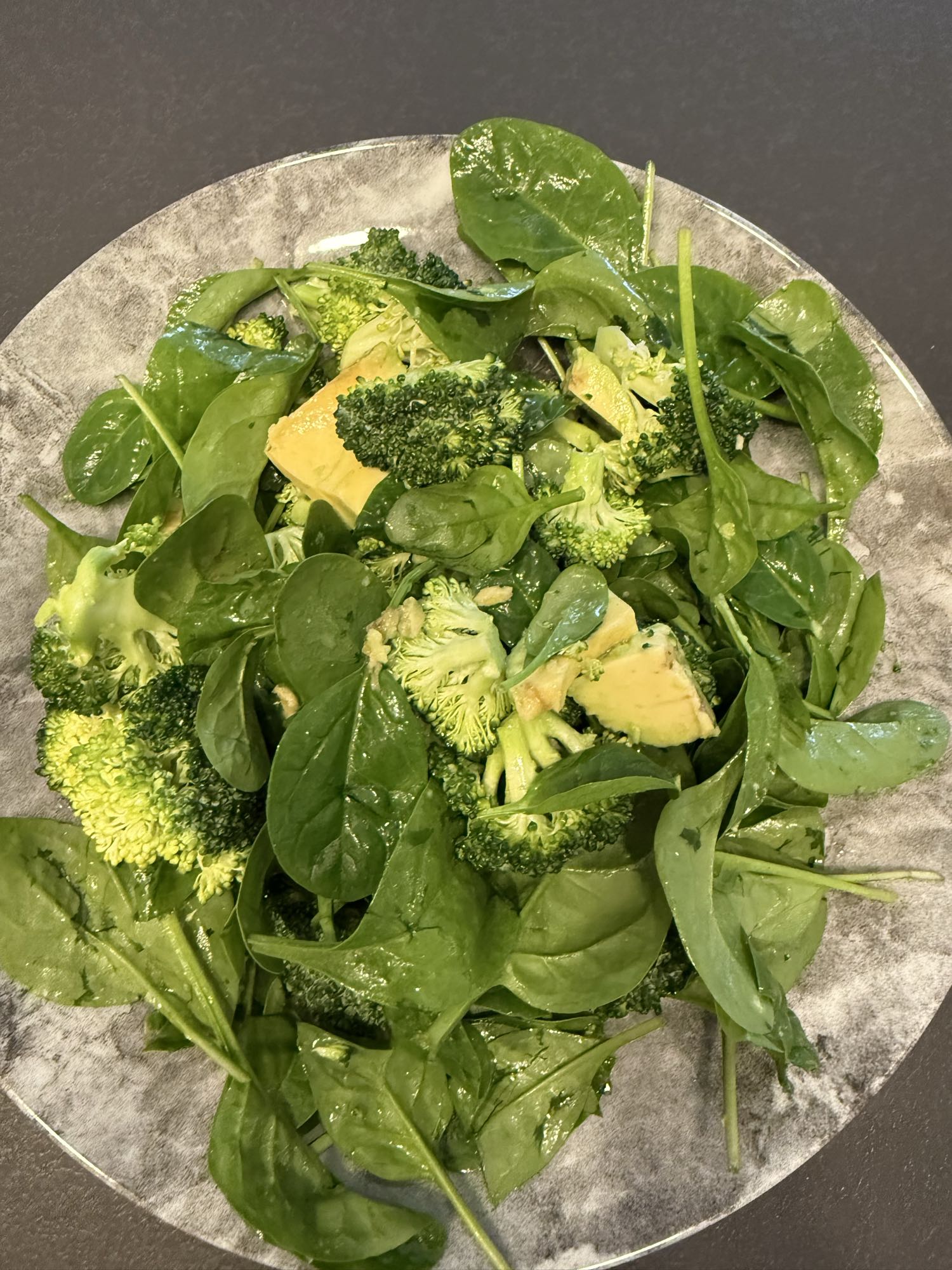 Salade verte avocat