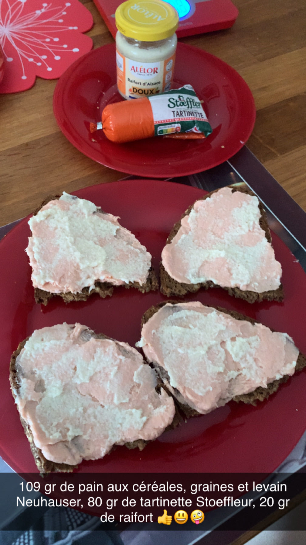 Tartines céréales tartinette