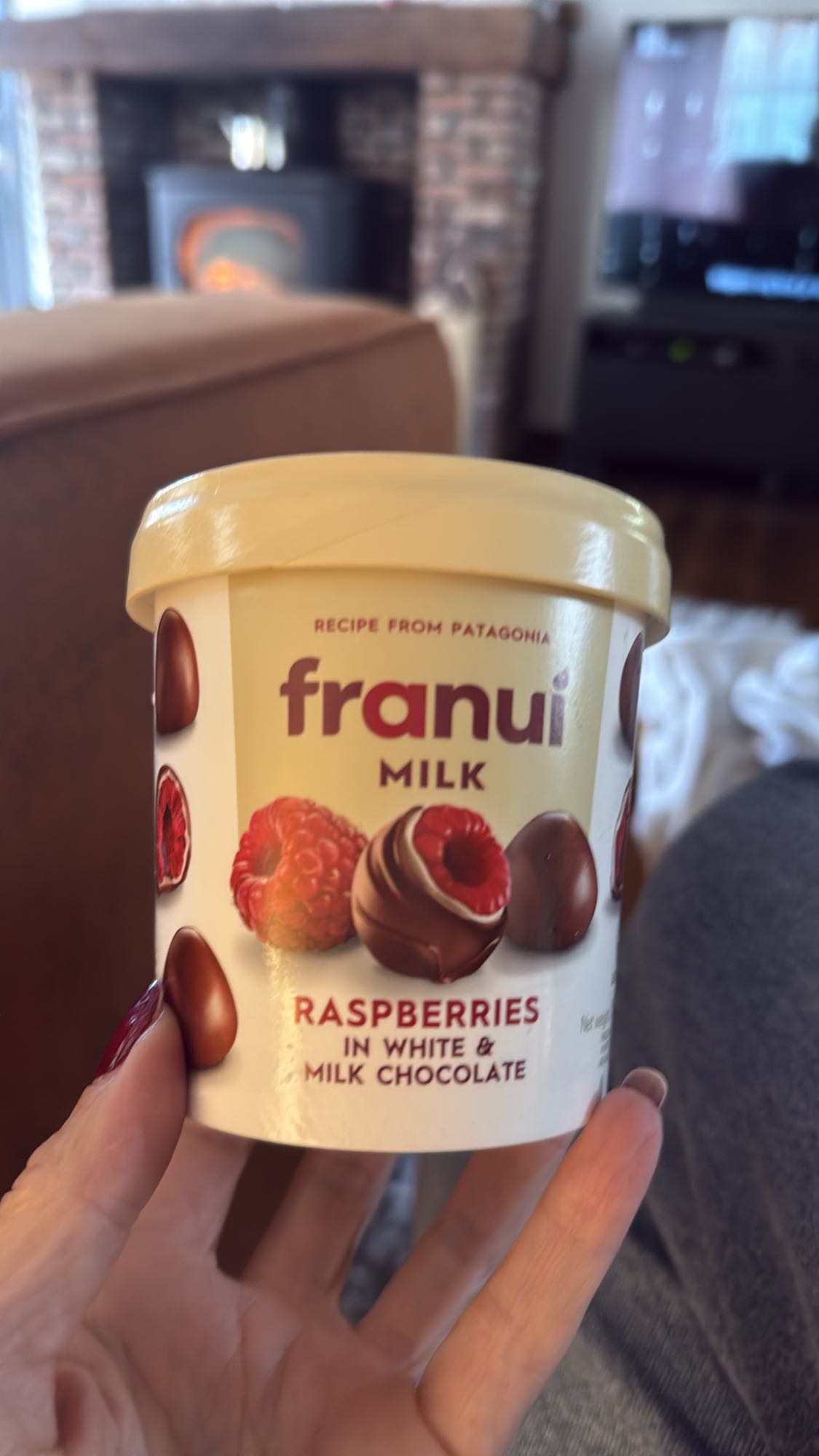 Frambozen in chocolade