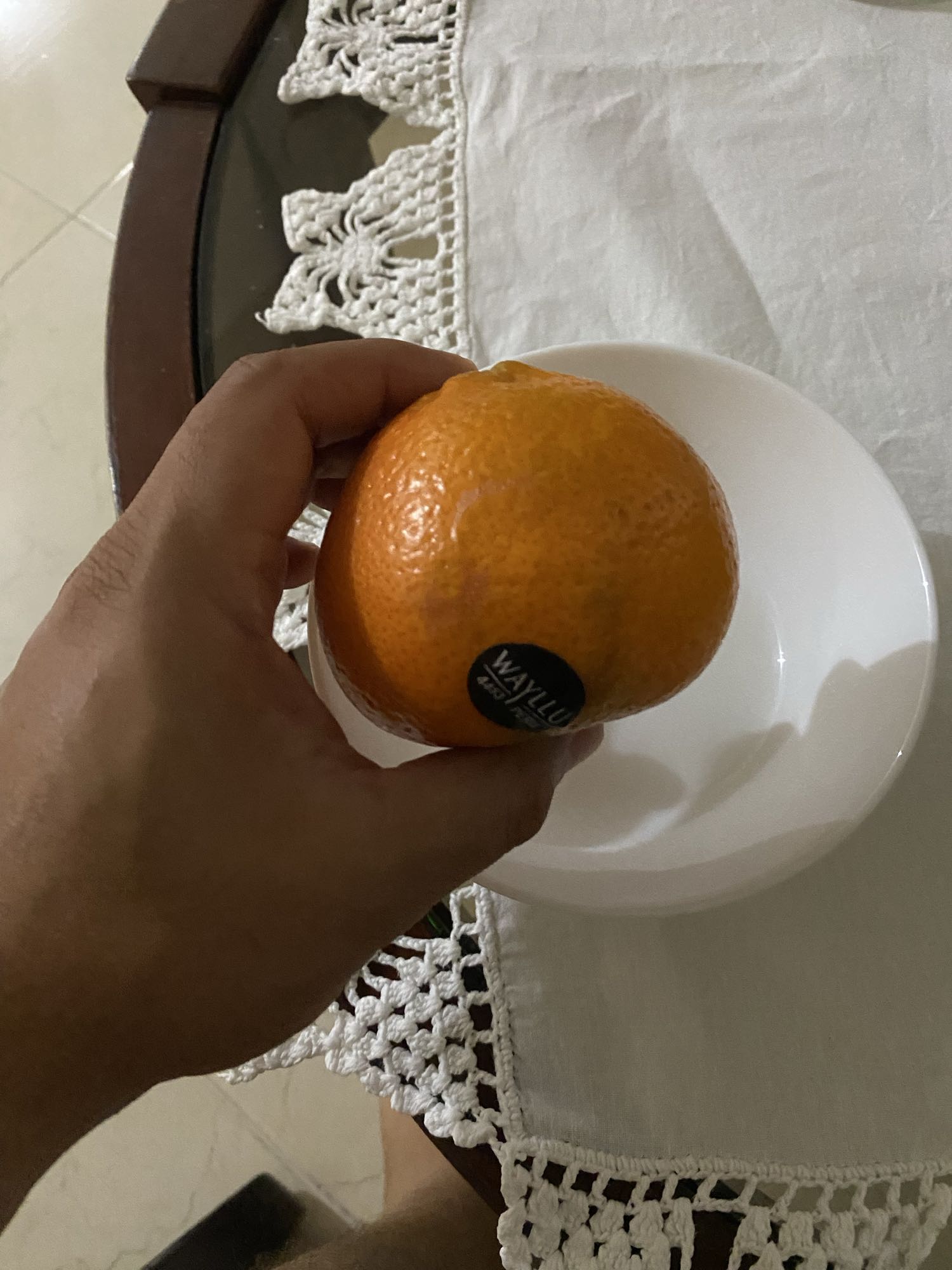 Mandarina fresca