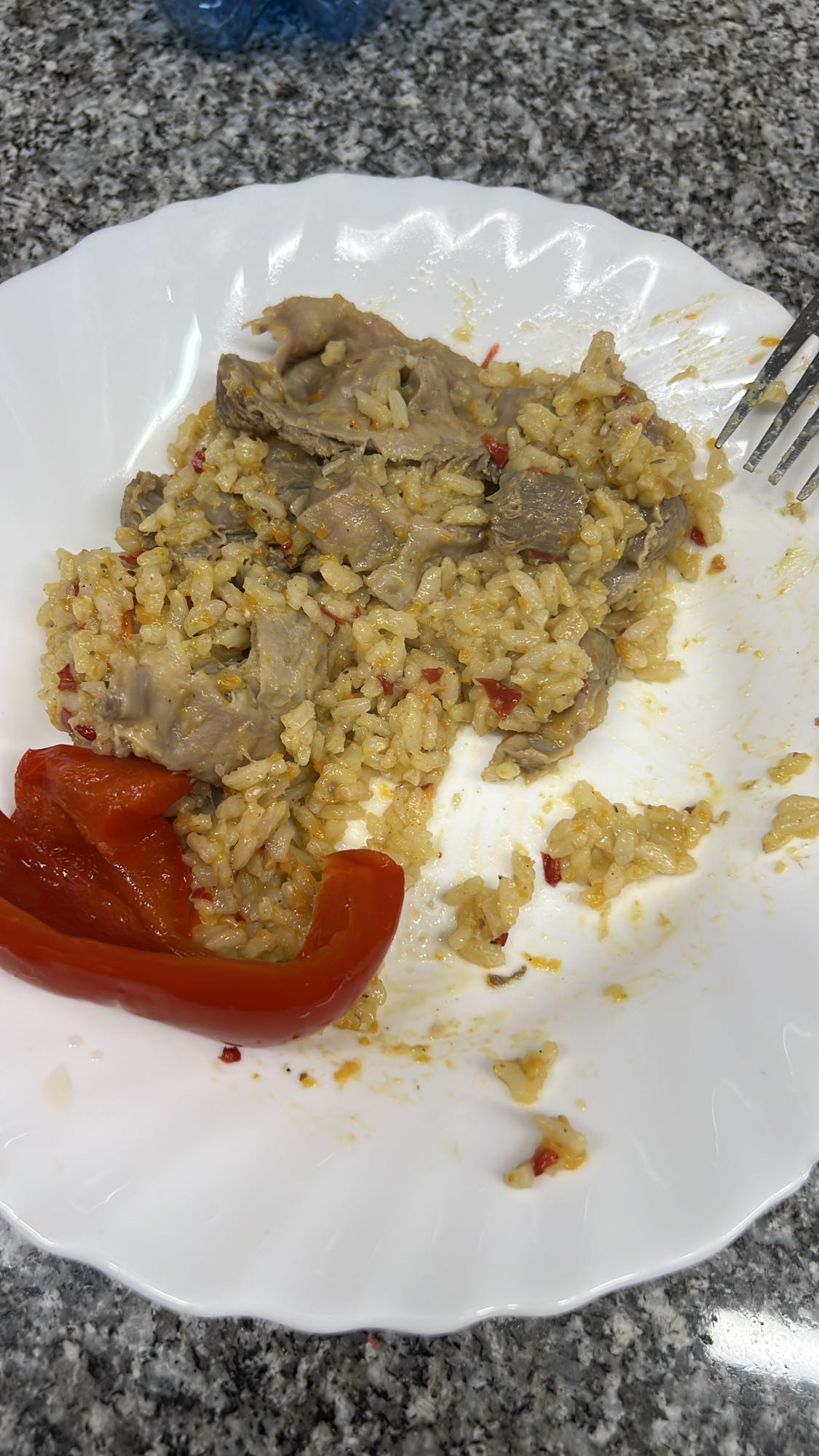 Orez cu carne și ardei