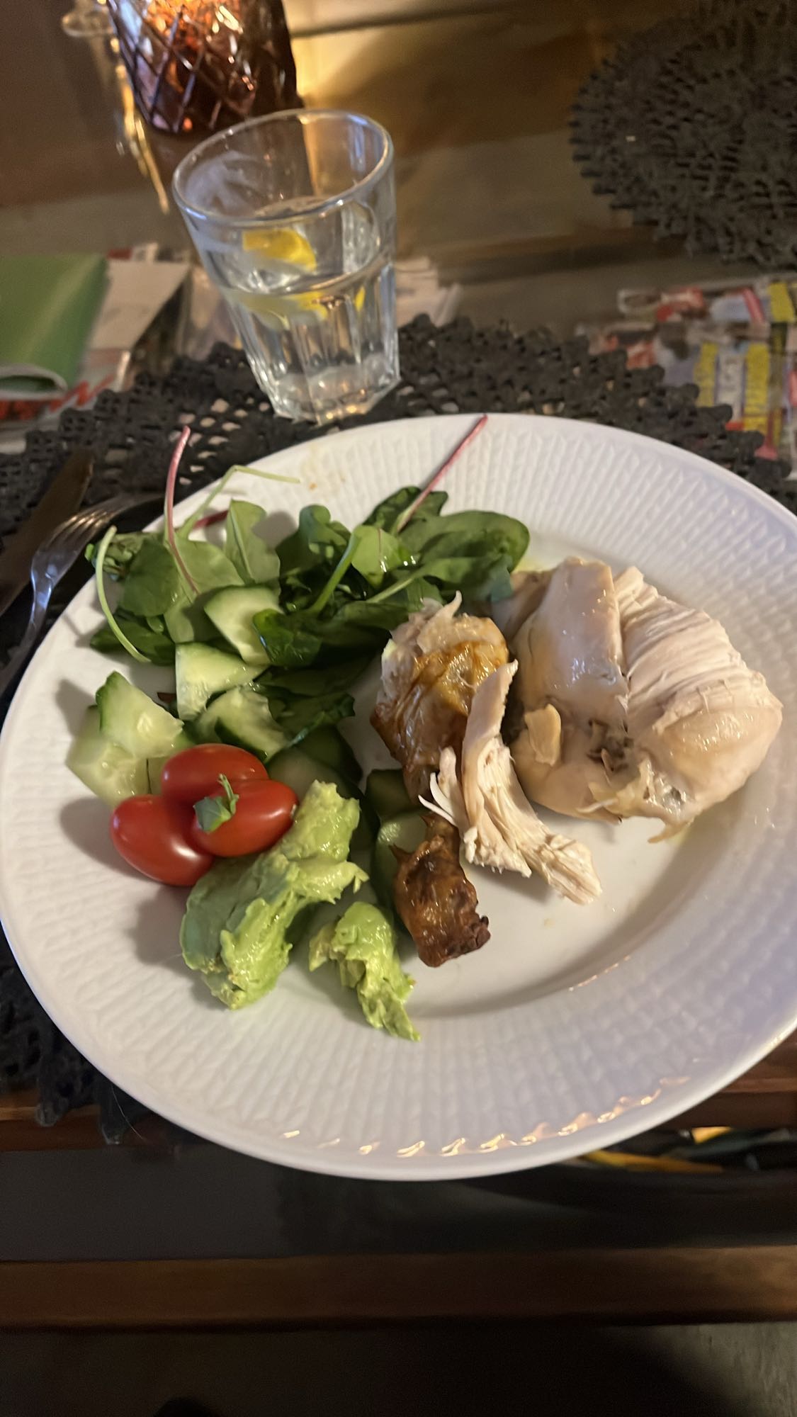Kyckling med grönsaker