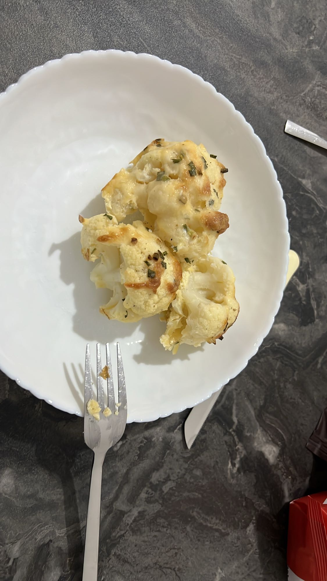 պանրով ծաղկակաղամբ