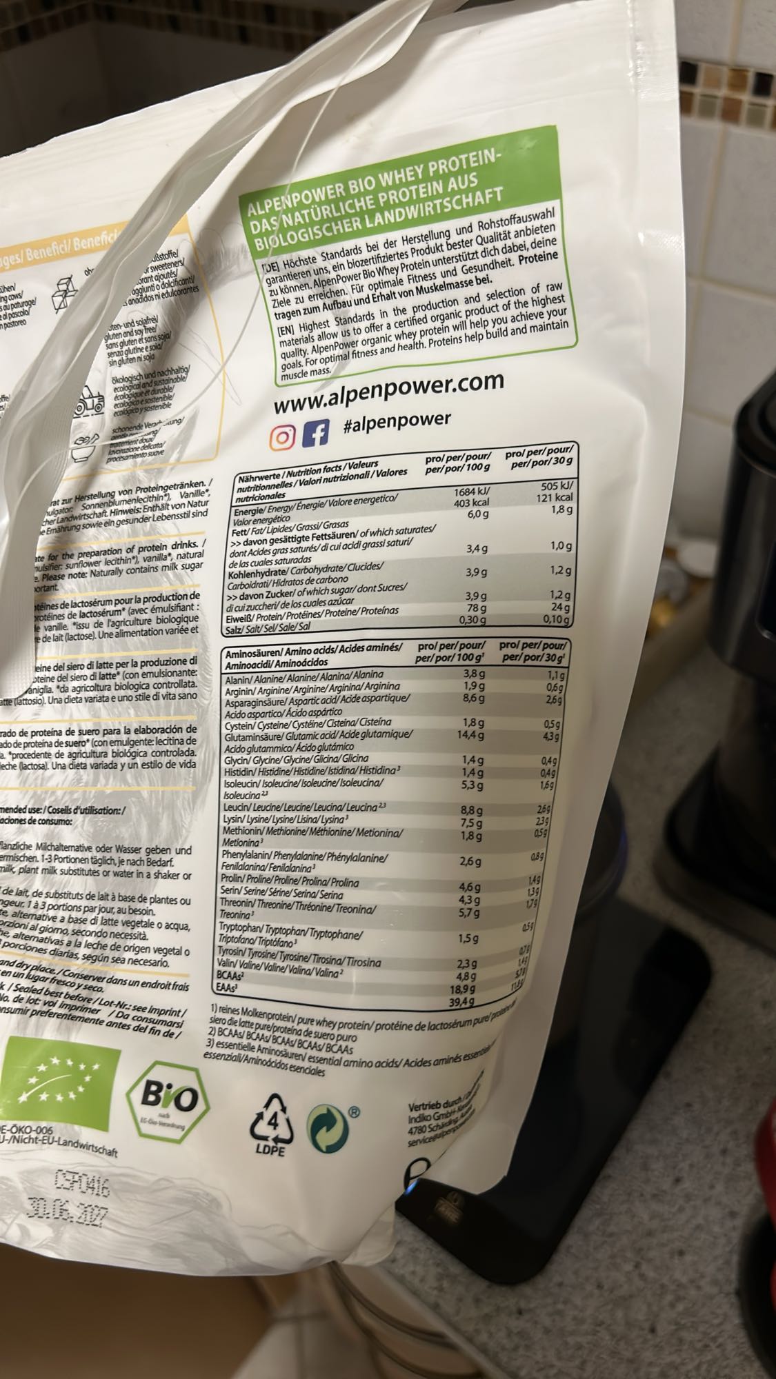 Bio Whey Protein Shake