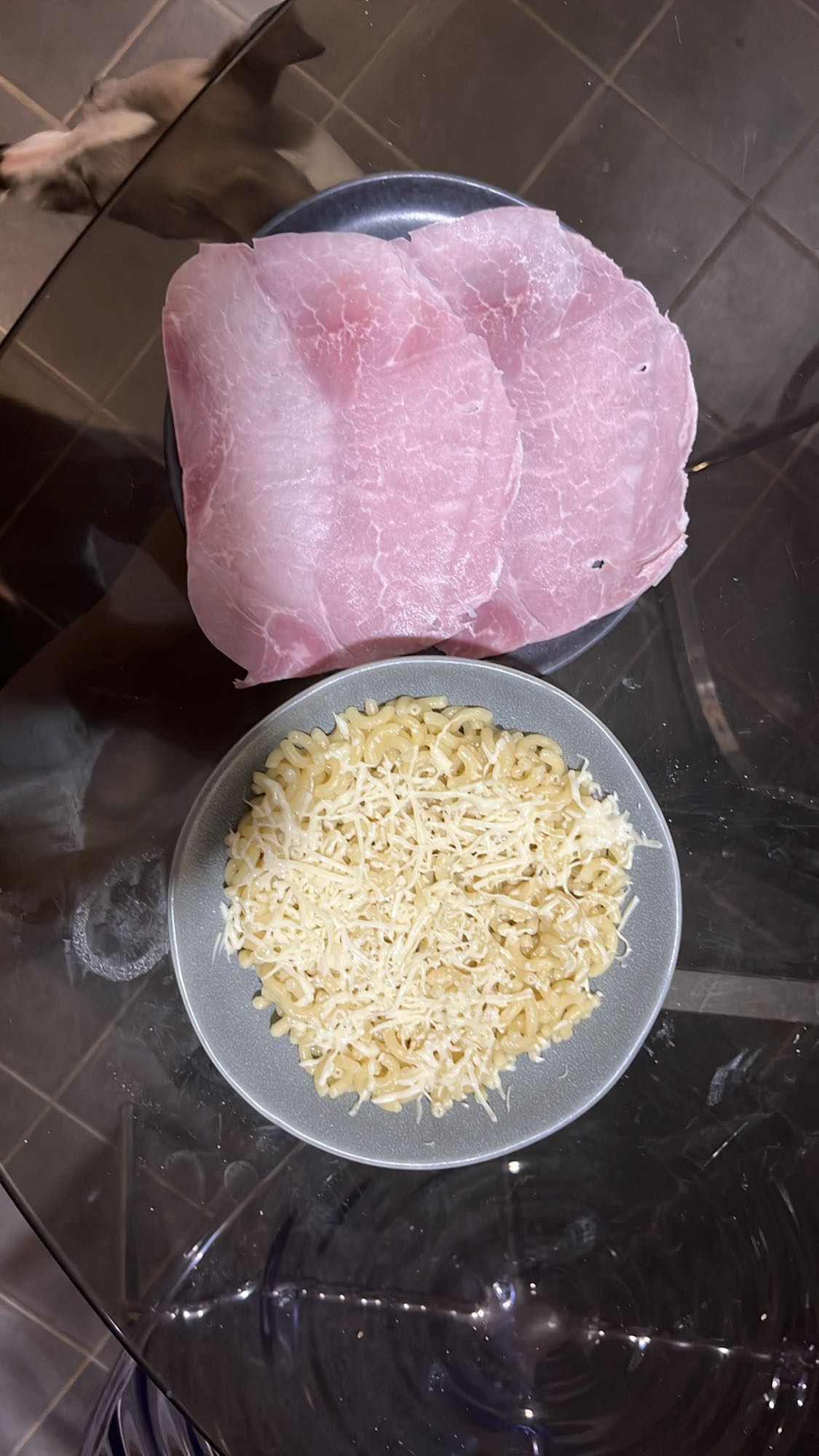 Pâtes jambon fromage