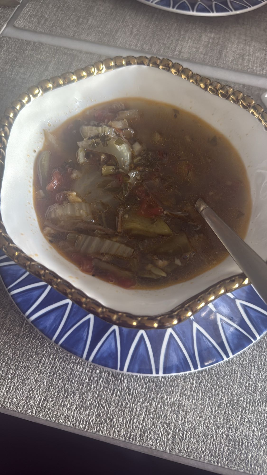 sopa de verduras