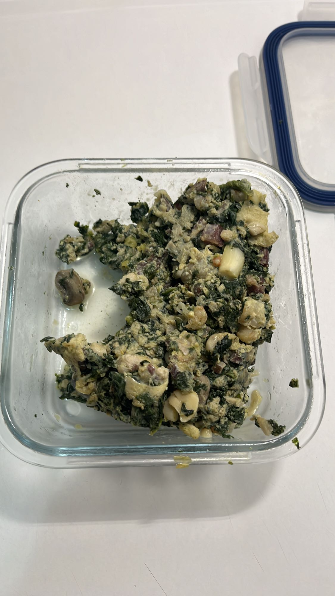 revuelto de espinacas