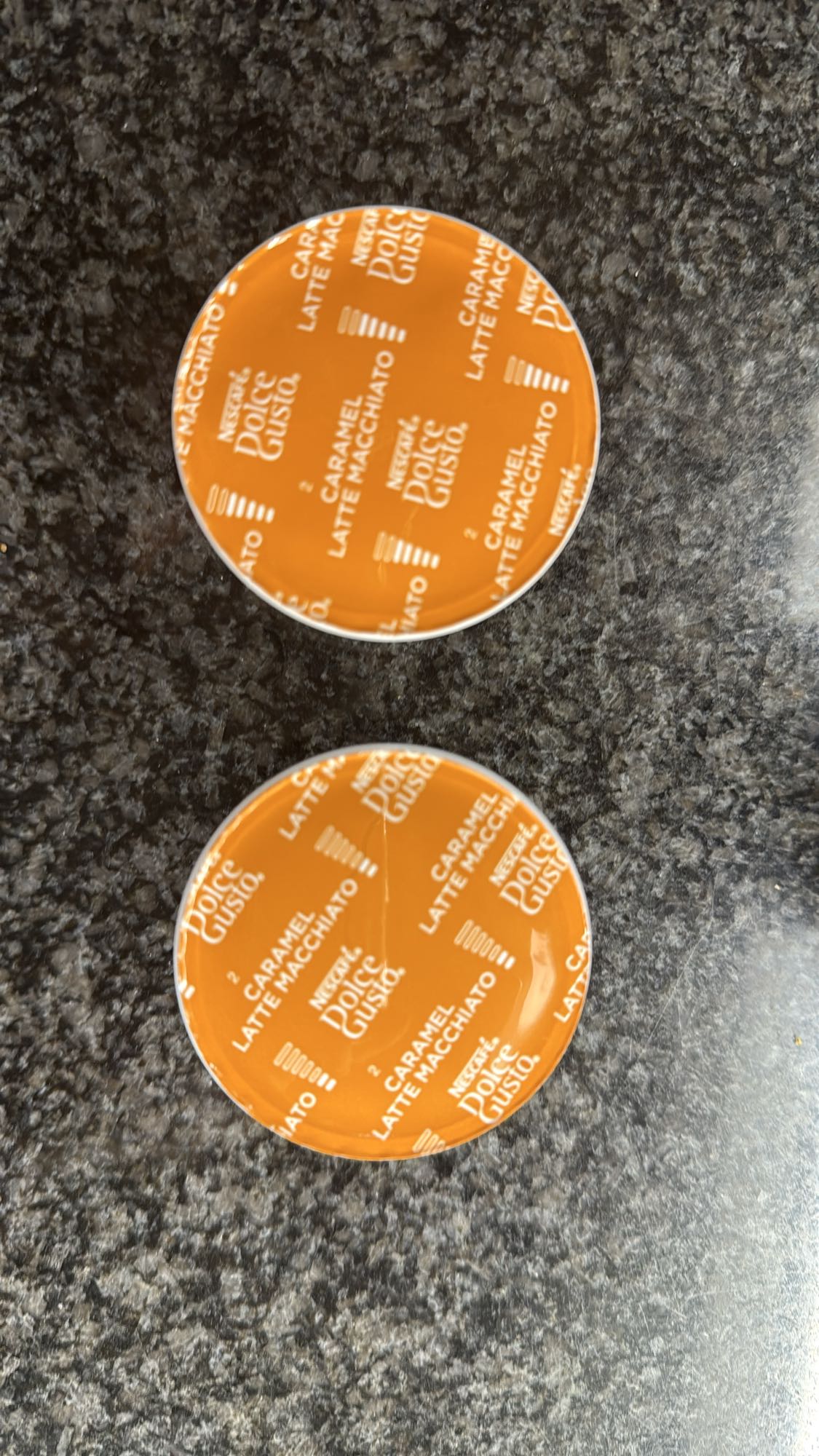 Caramel latte macchiato