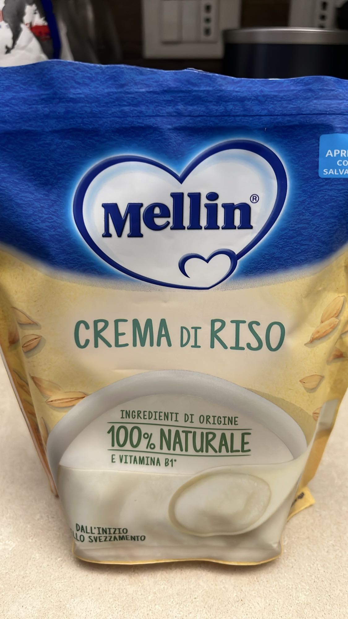 Crema di riso Mellin