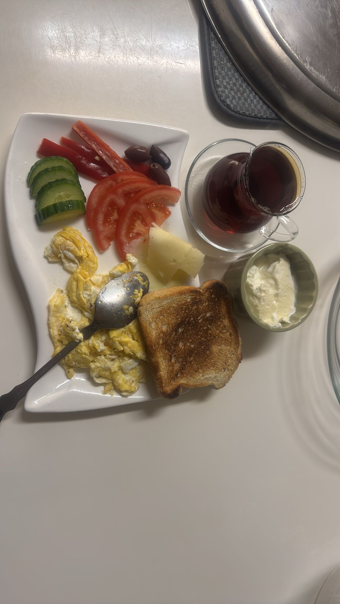 Turkisk frukosttallrik