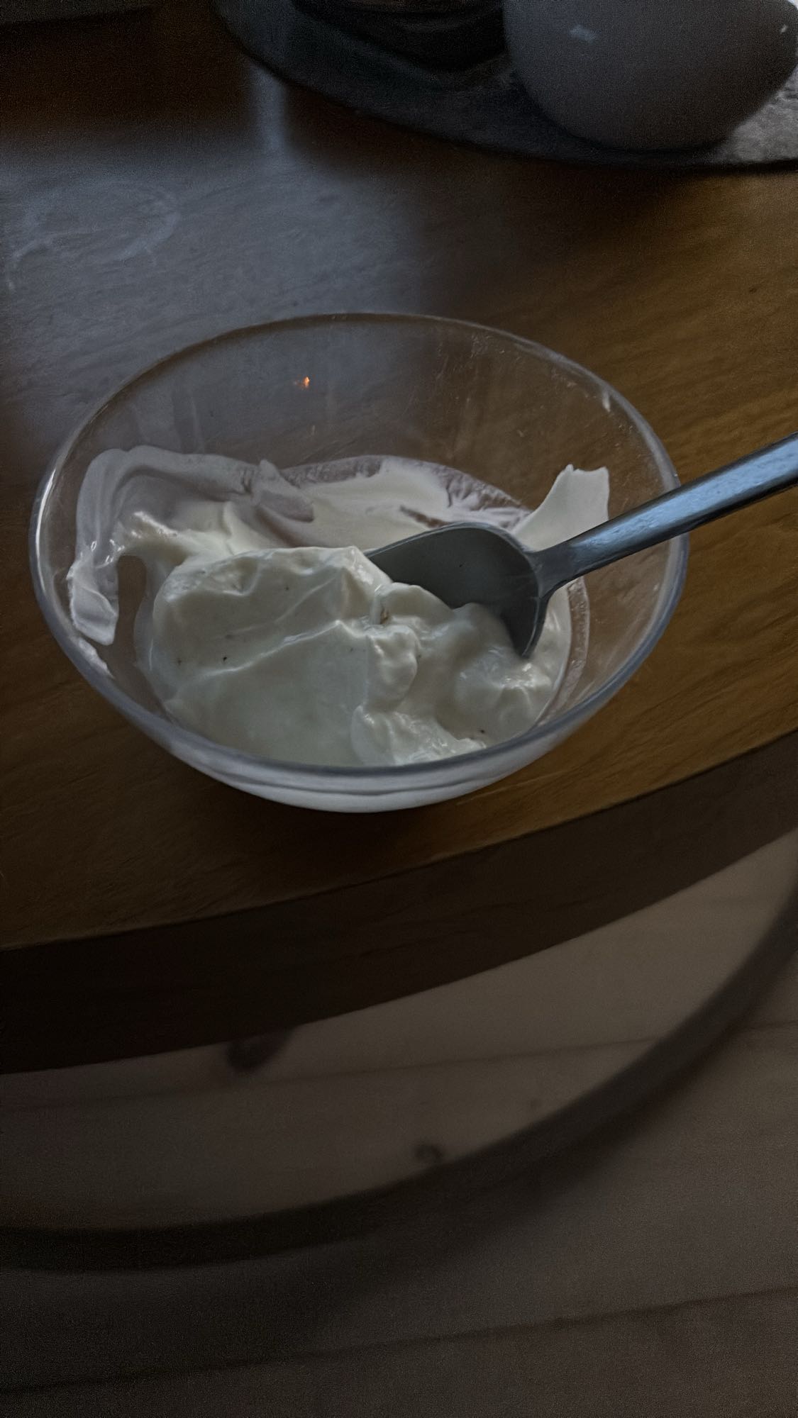 Skål med yoghurt