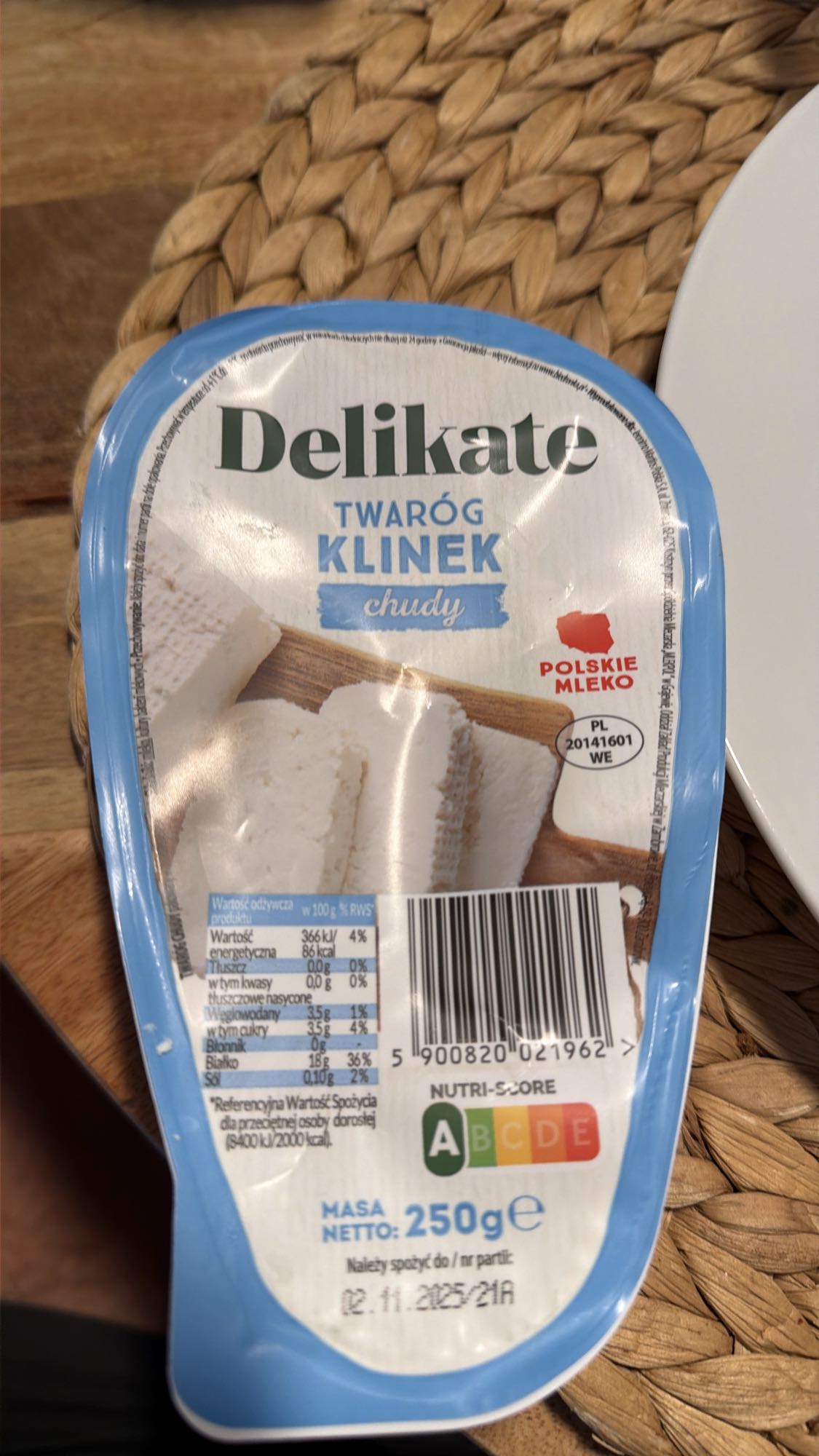 Twaróg chudy Delikate