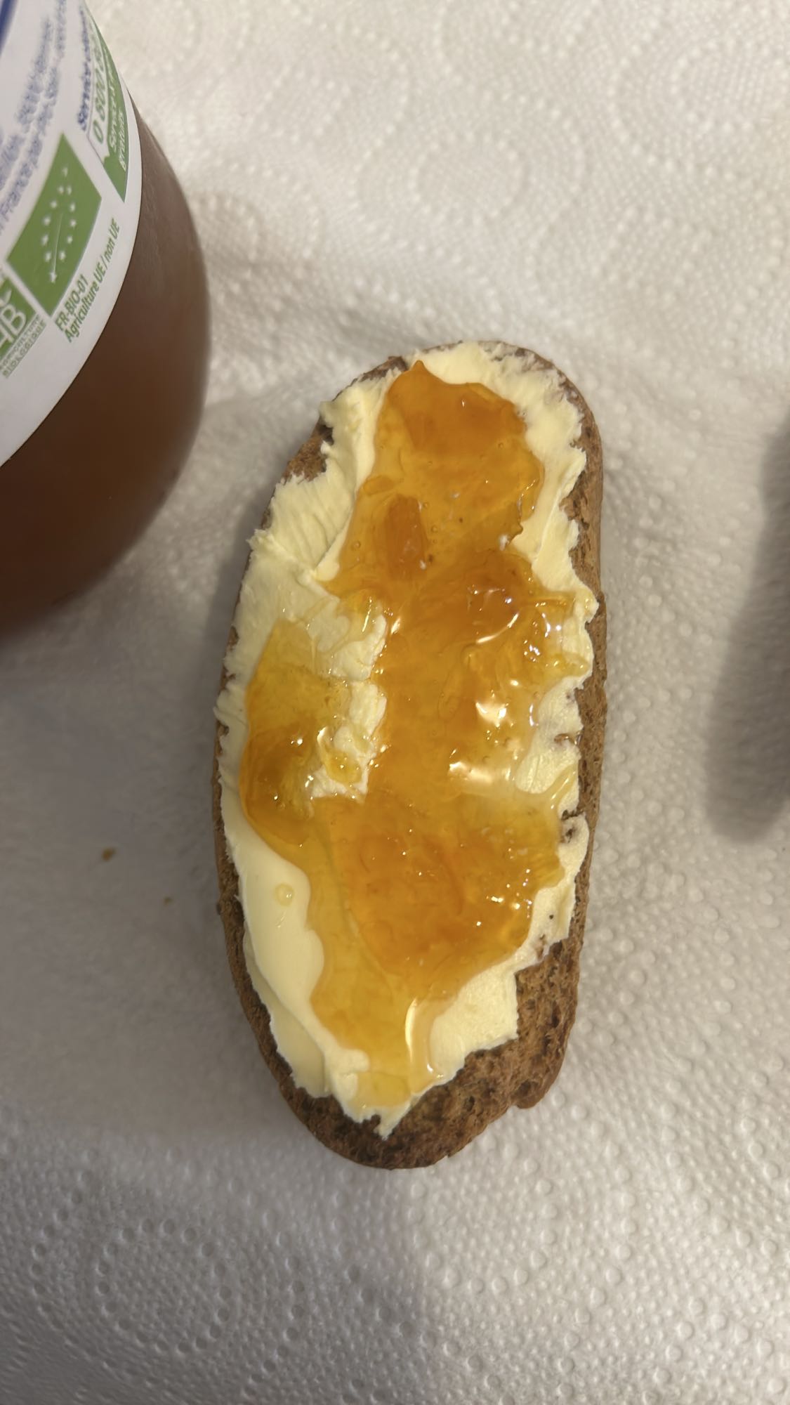 Tartine beurre confiture