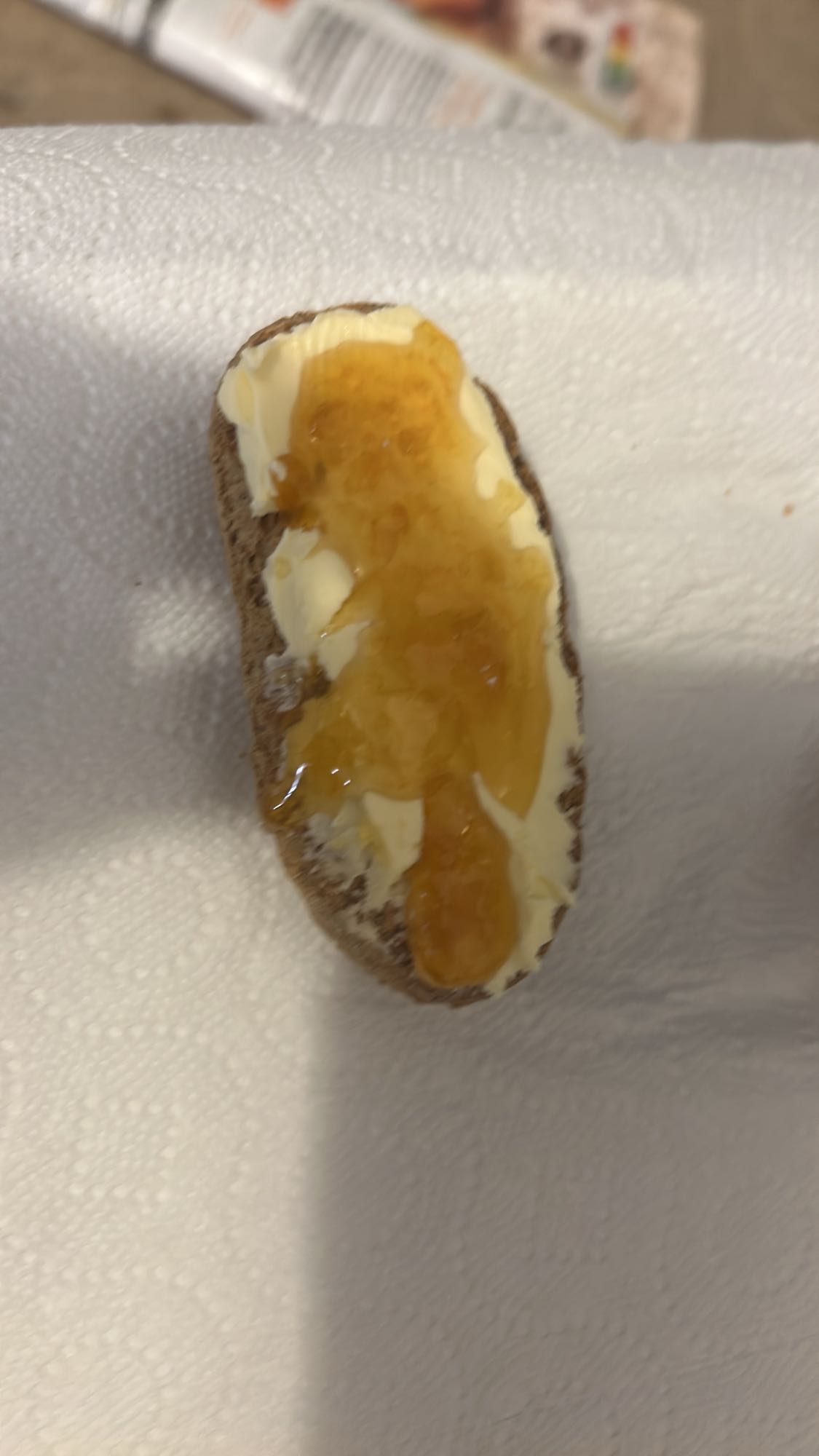 Tartine beurre confiture