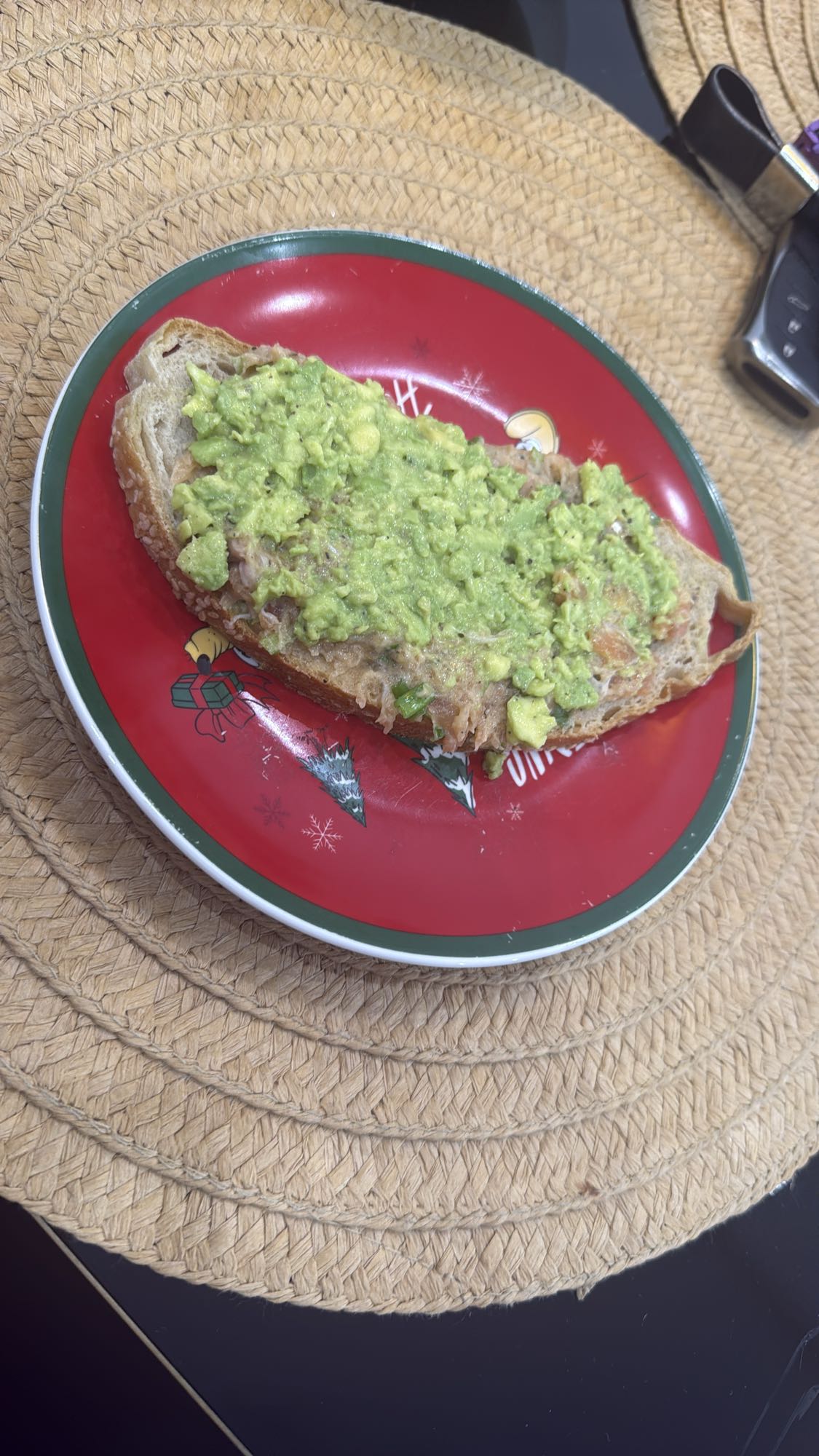 Tost z awokado