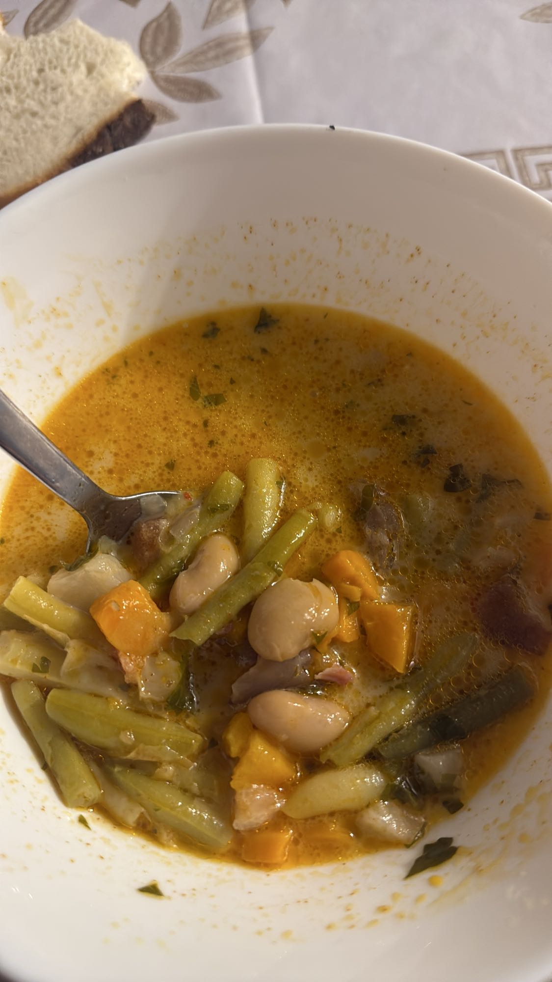 Ciorbă de legume cu fasole
