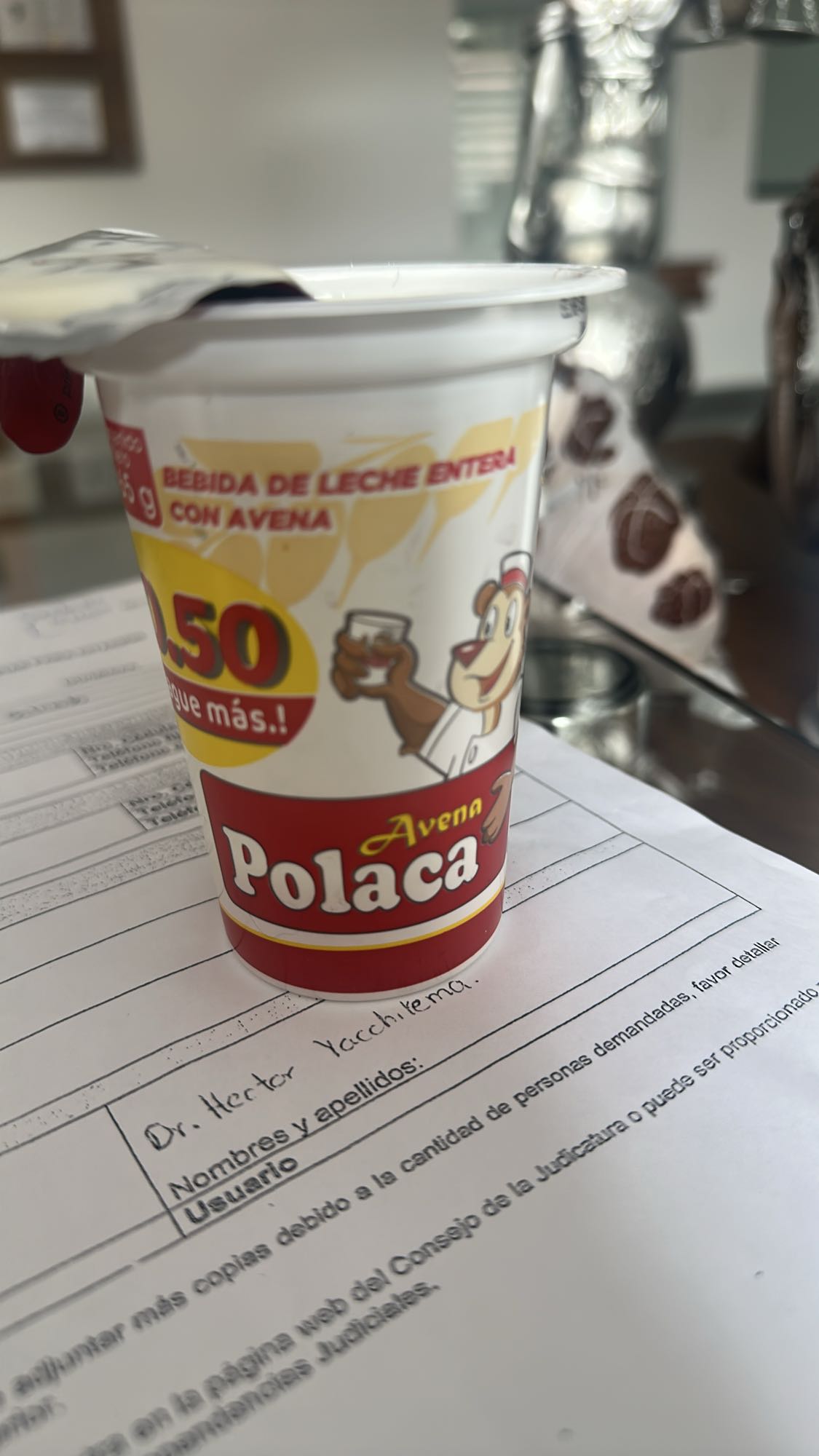 Avena Polaca leche entera