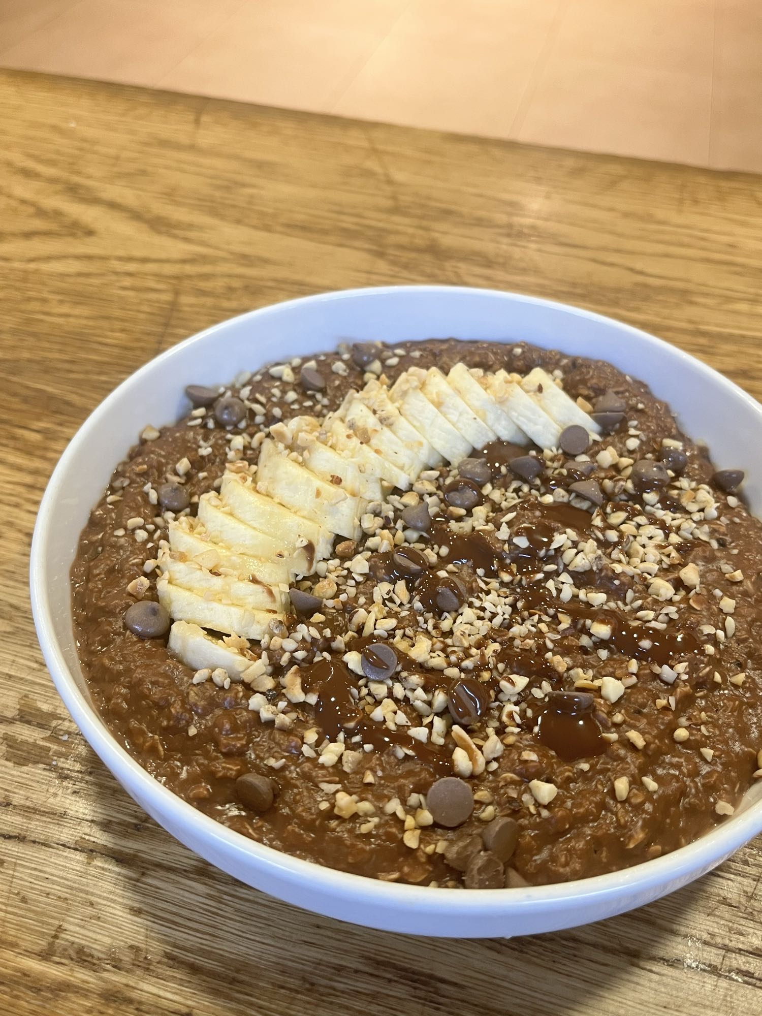 Chocolate Banana Oatmeal