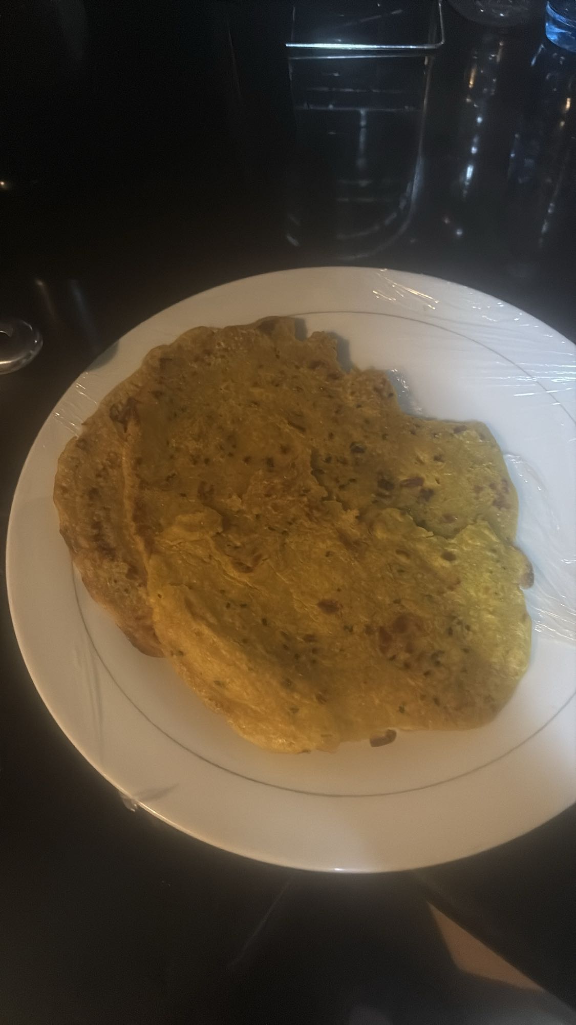 Galette de pois chiches