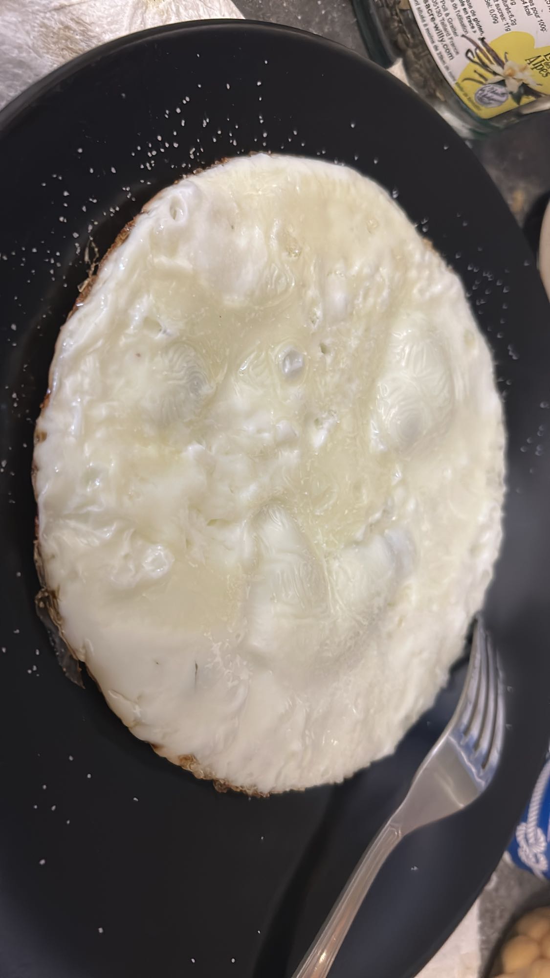 6 blancs d'œufs cuits