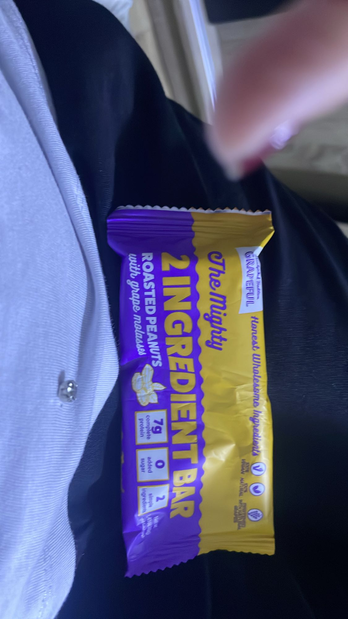 Peanut Grape Molasses Bar