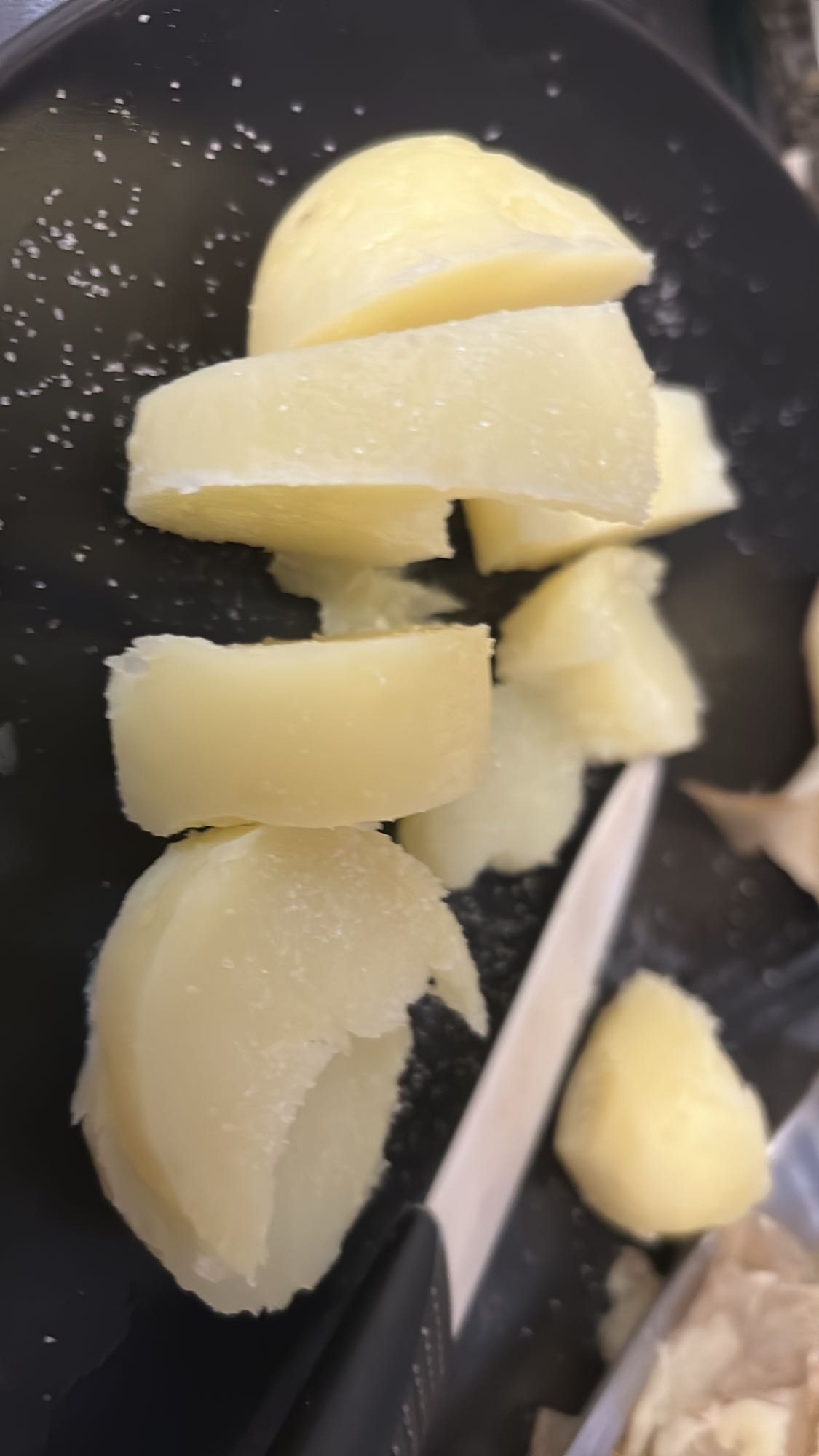 Pommes de terre bouillies