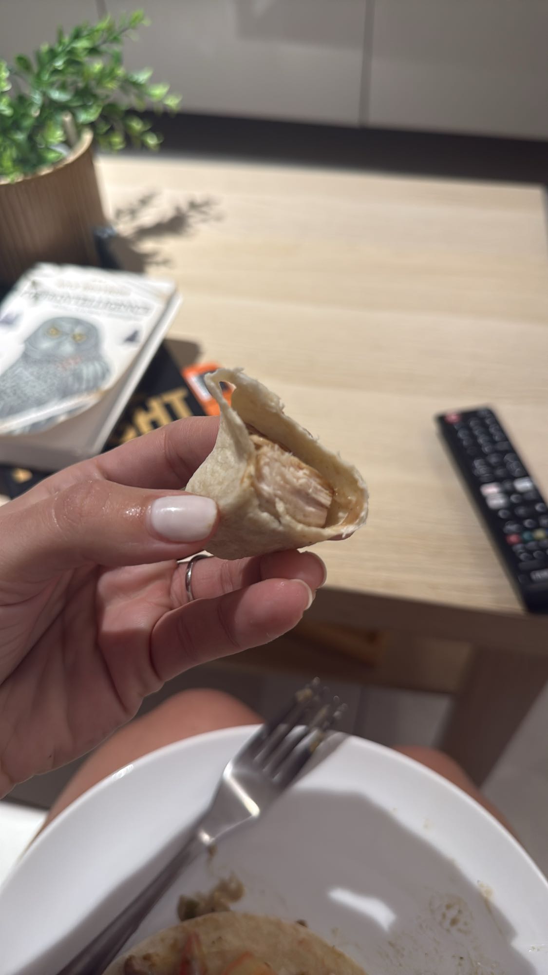 Chicken tortilla wrap