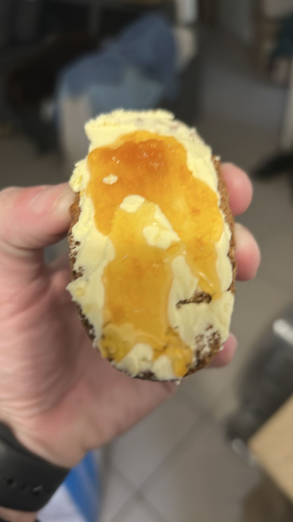 Tartine beurre confiture