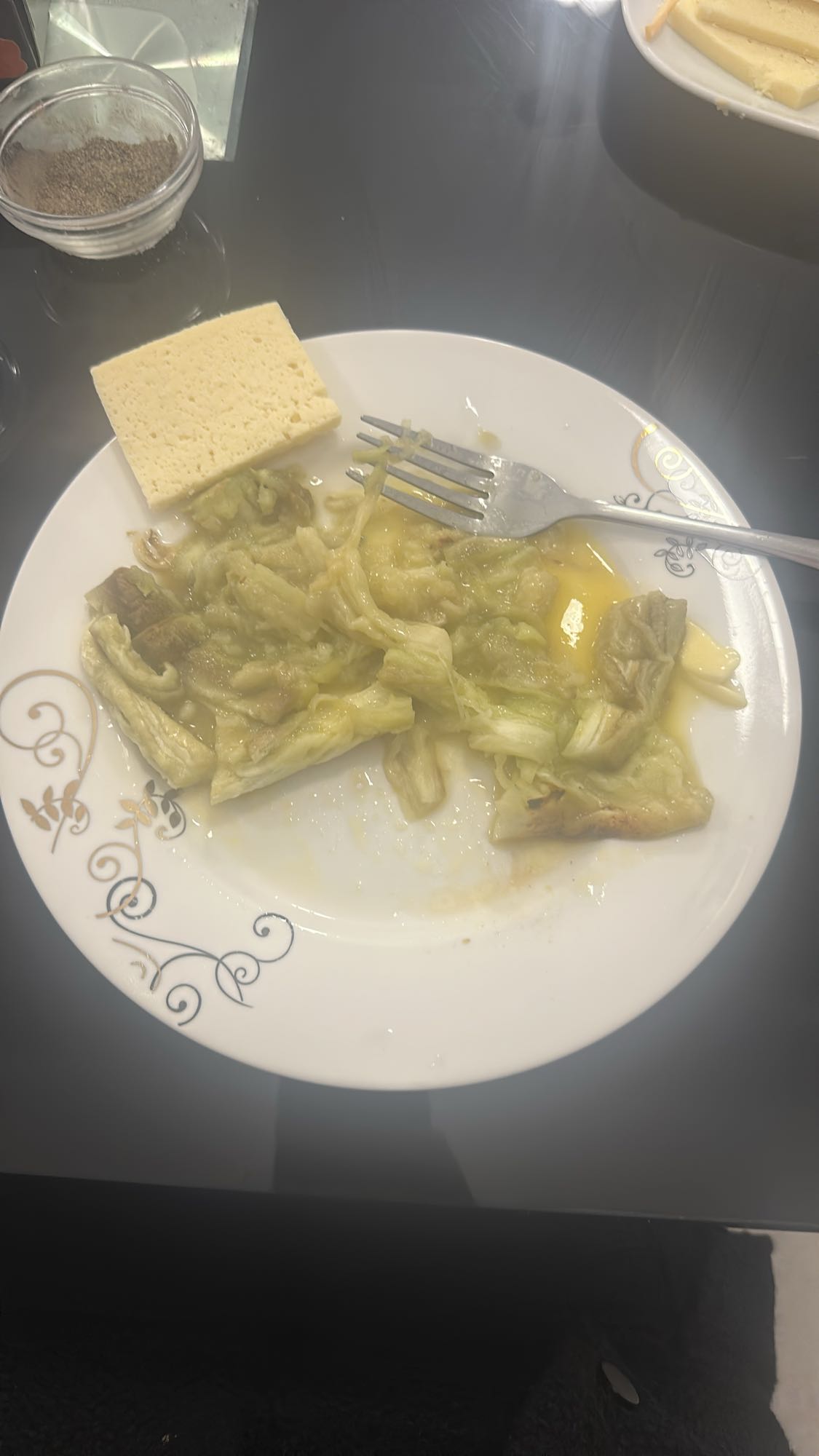 Eggplant with cheese