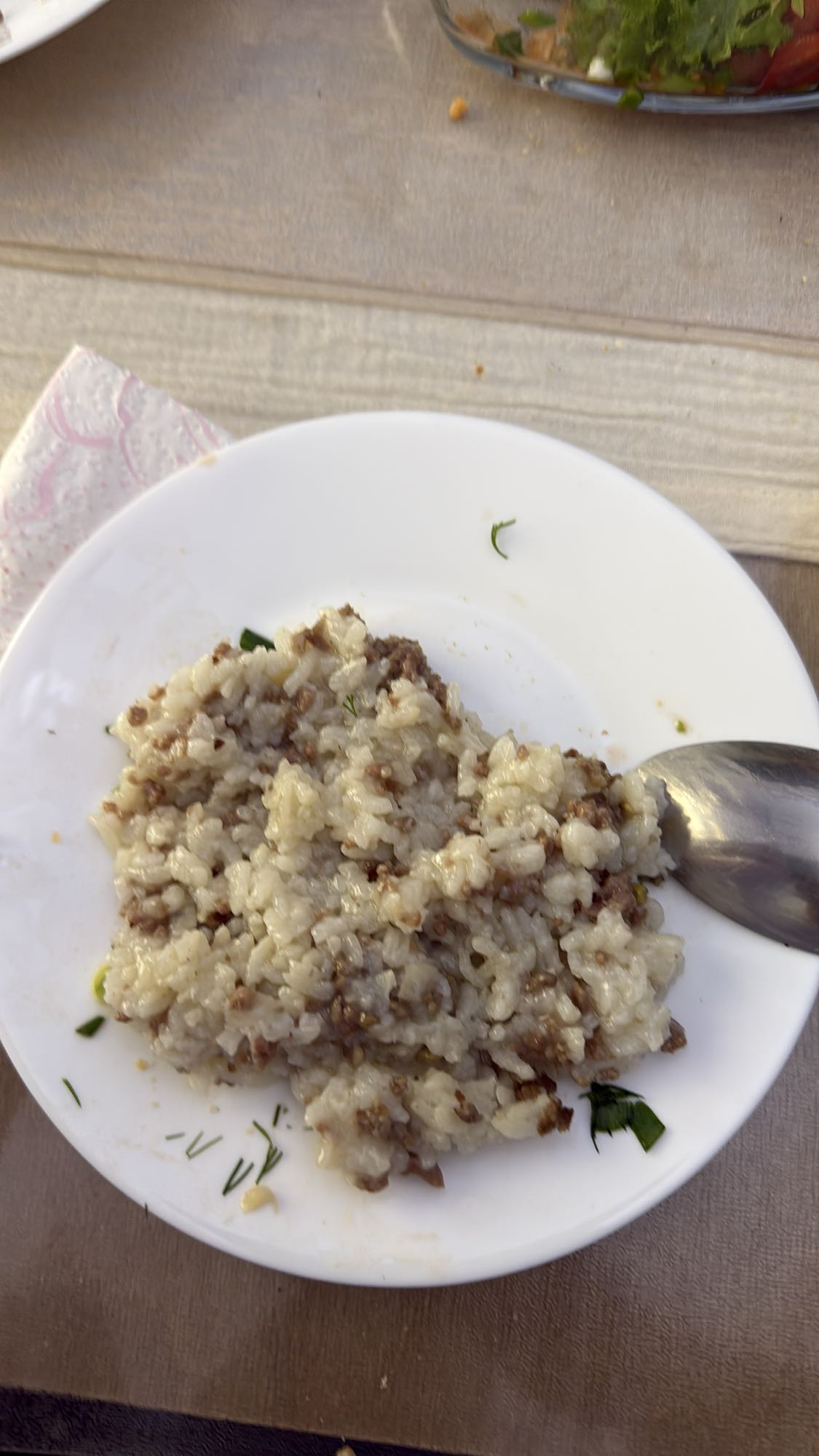 рис с фаршем