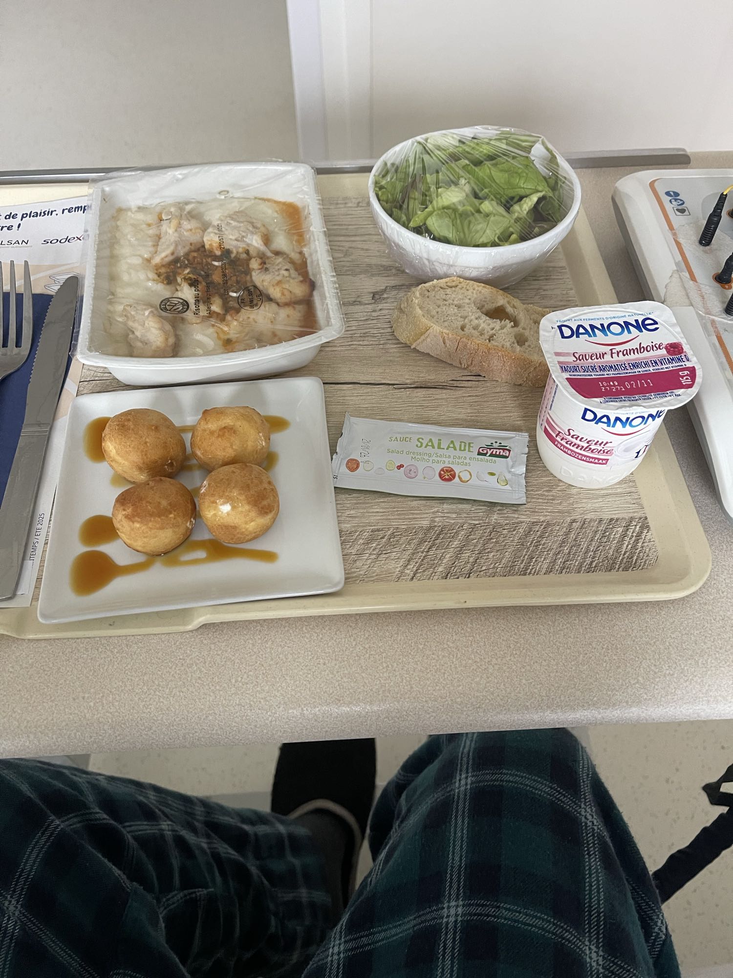 Déjeuner hospitalier