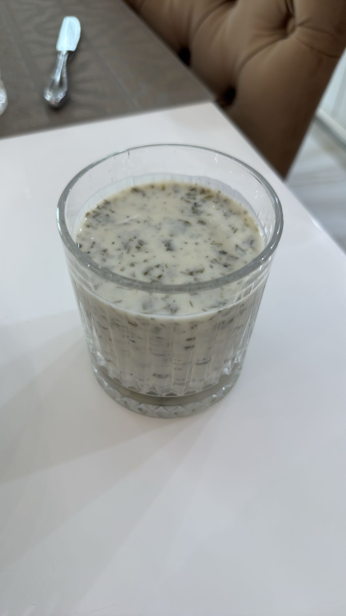 айран с зеленью