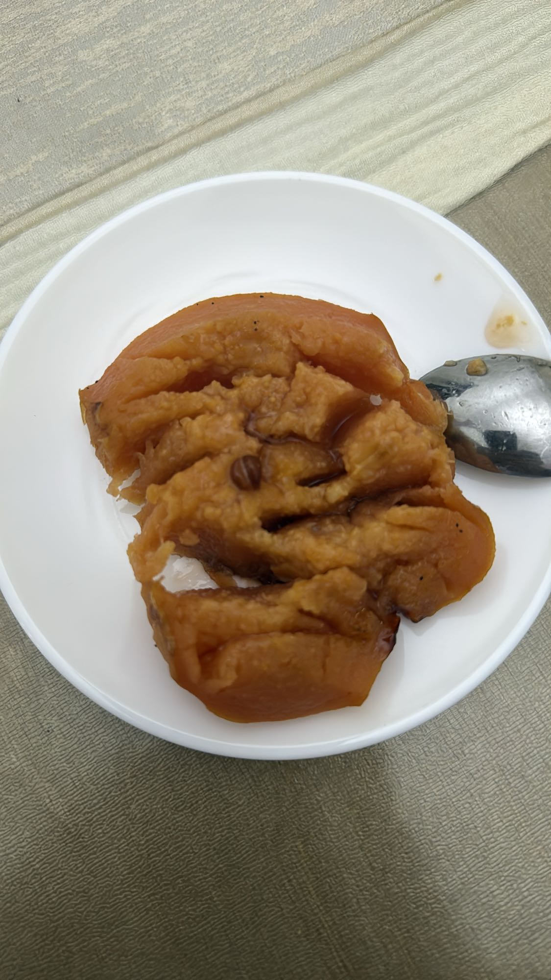 запечённая хурма