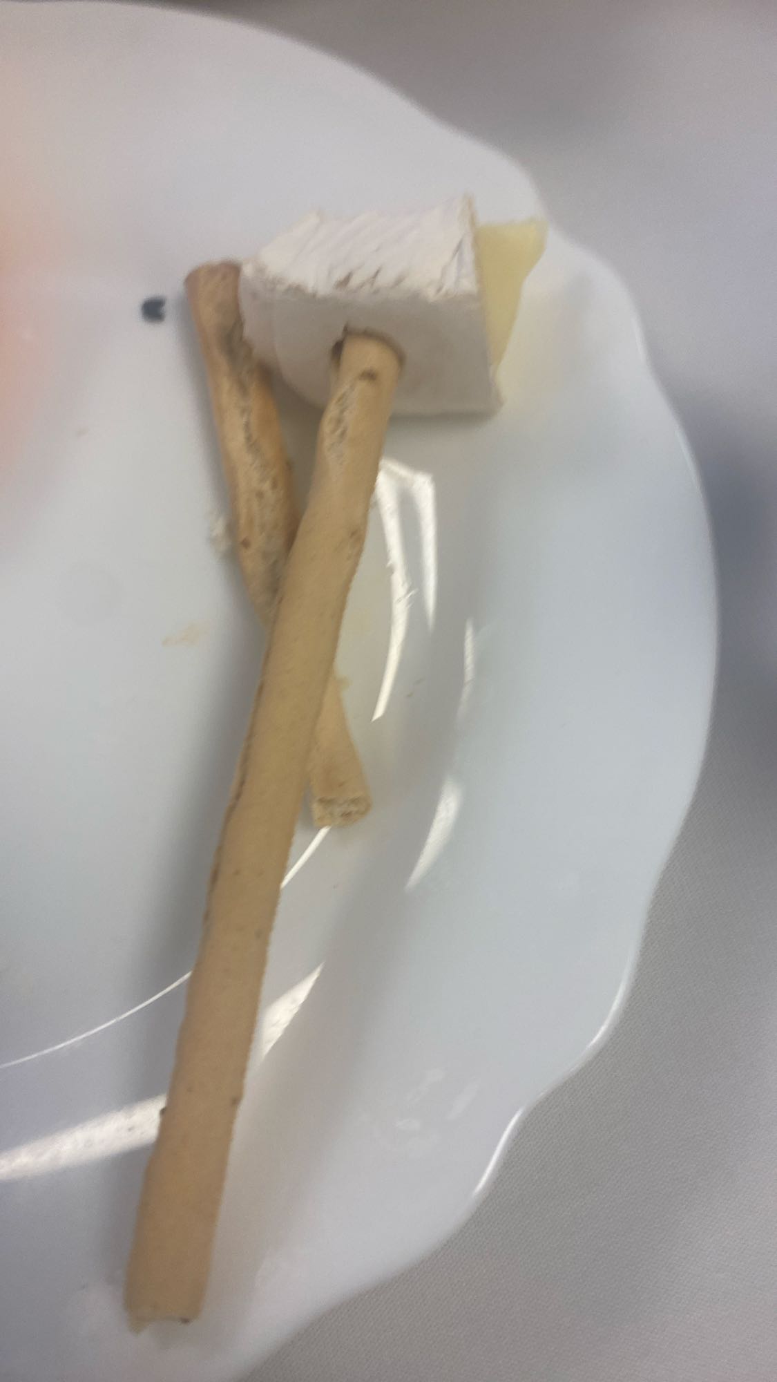 Paluszki z serem i serem pleśniowym