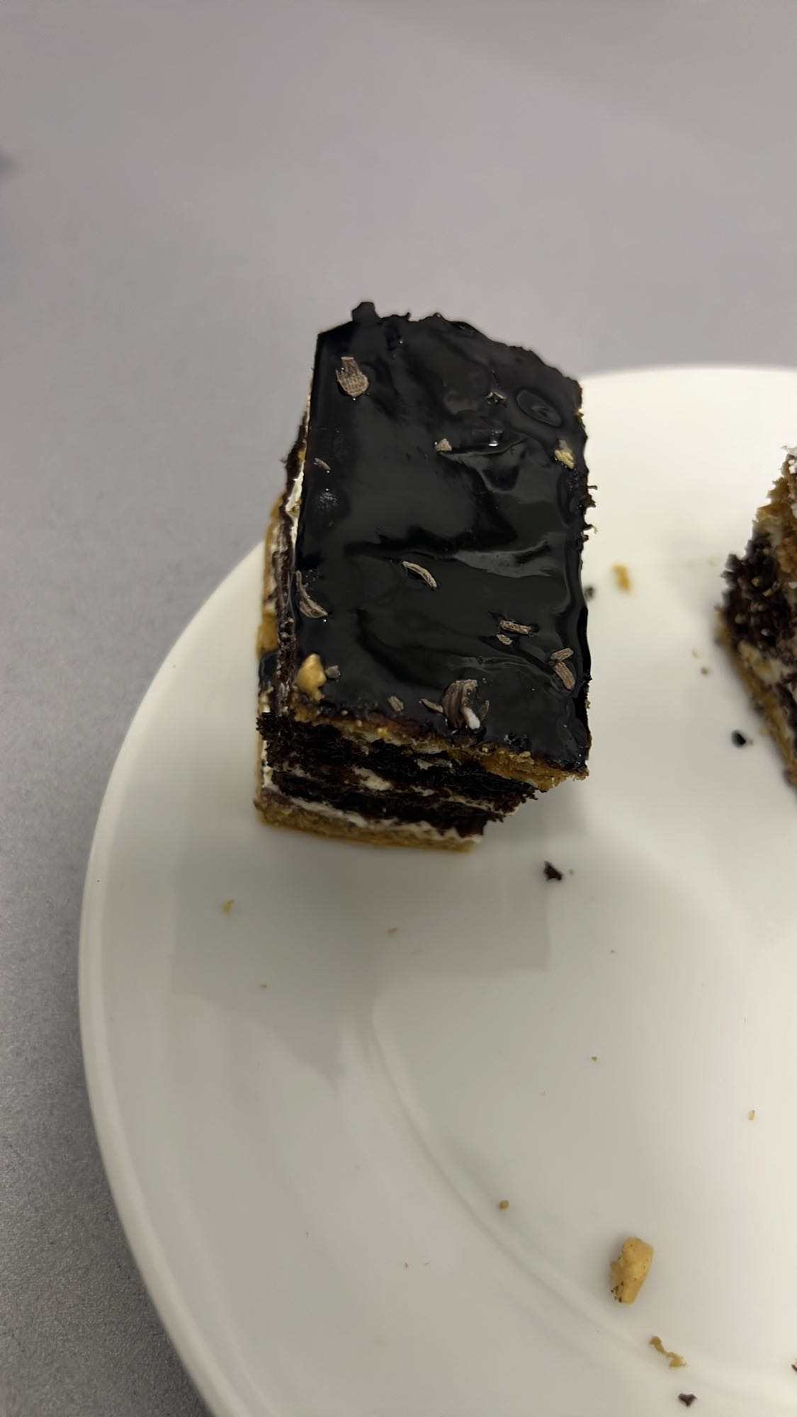 շոկոլադե տորթի կտոր