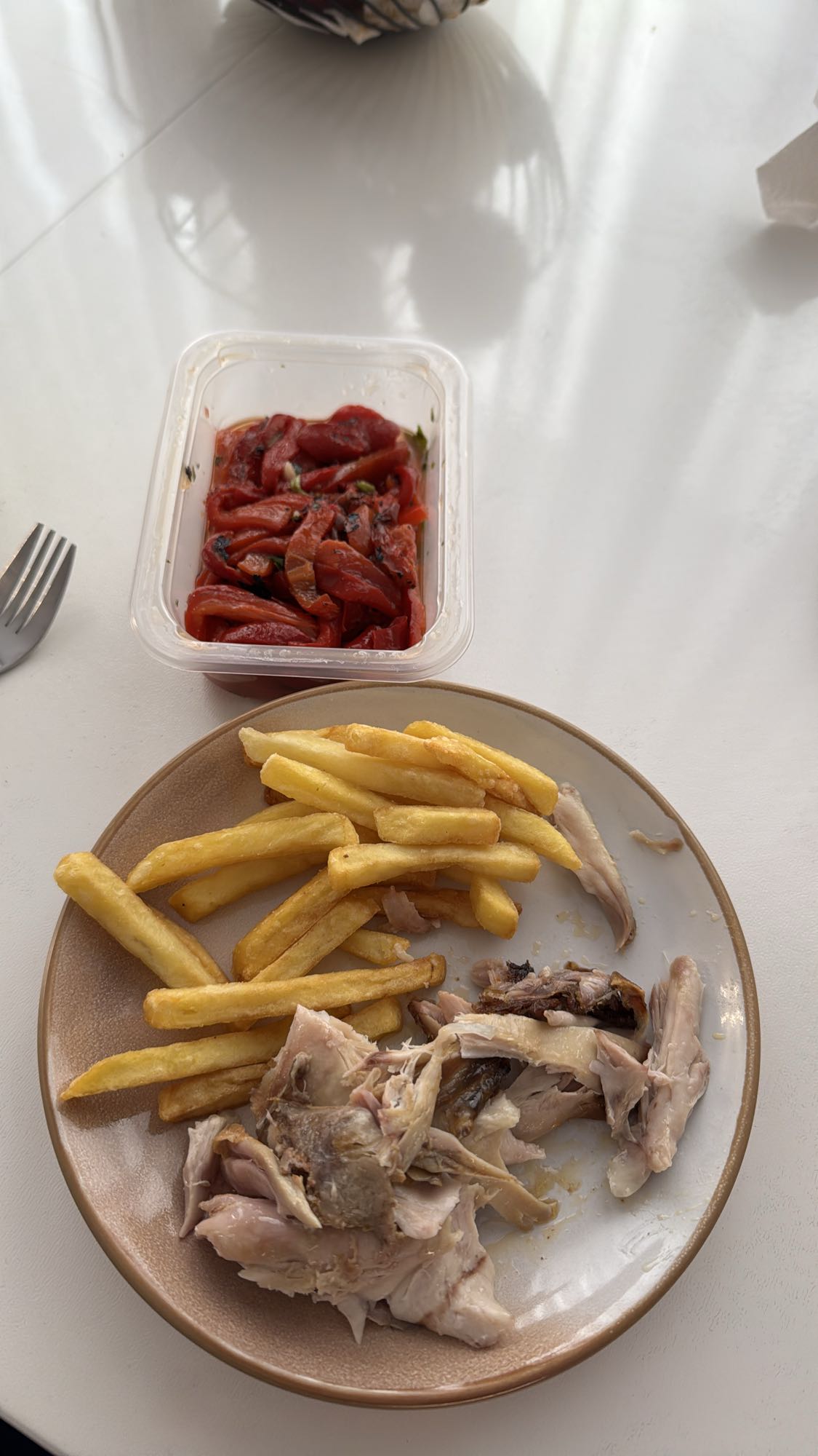 Pui cu cartofi și ardei