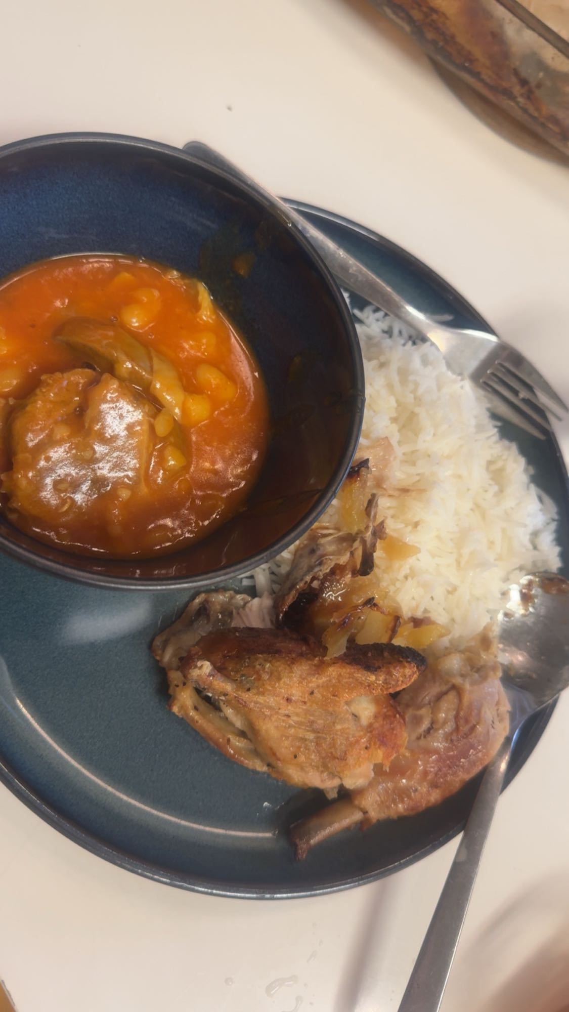 Kycklinggryta med ris