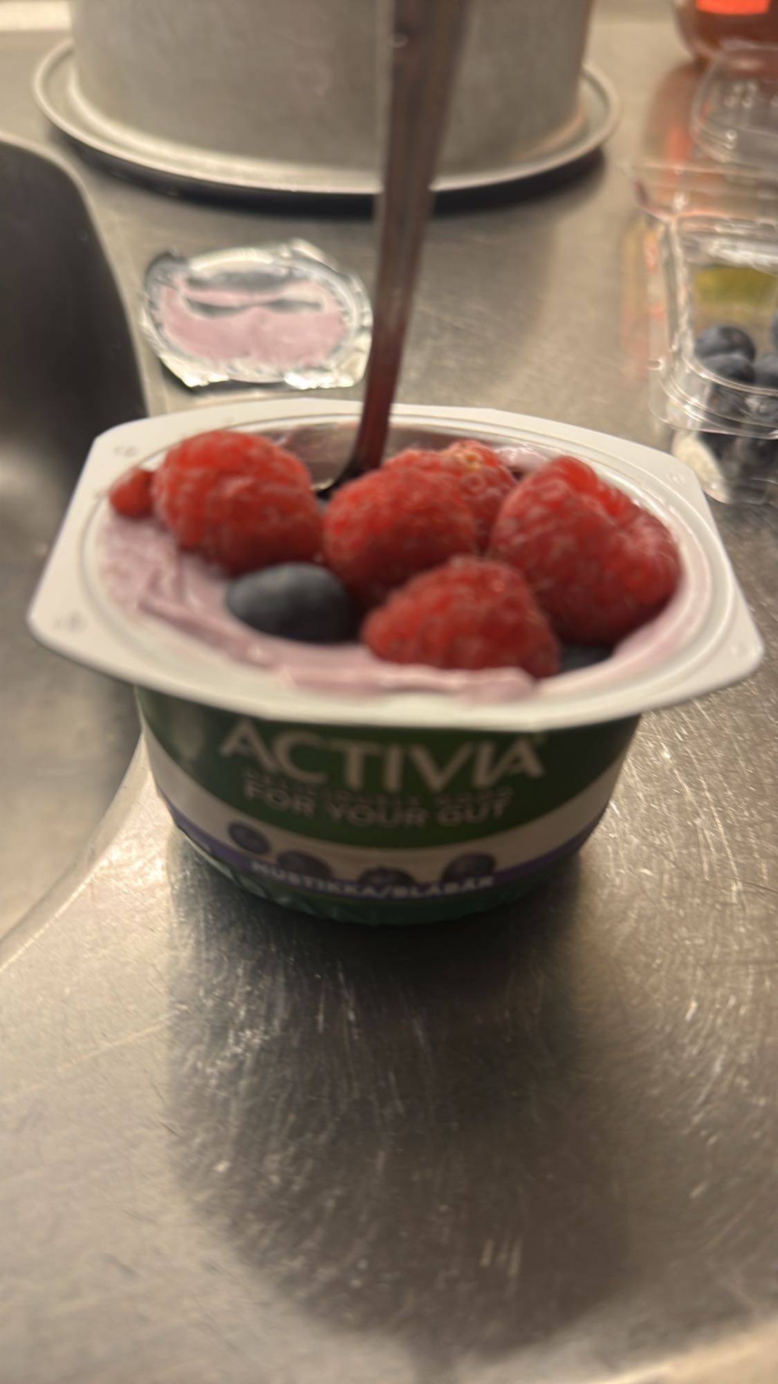Yoghurt med bär