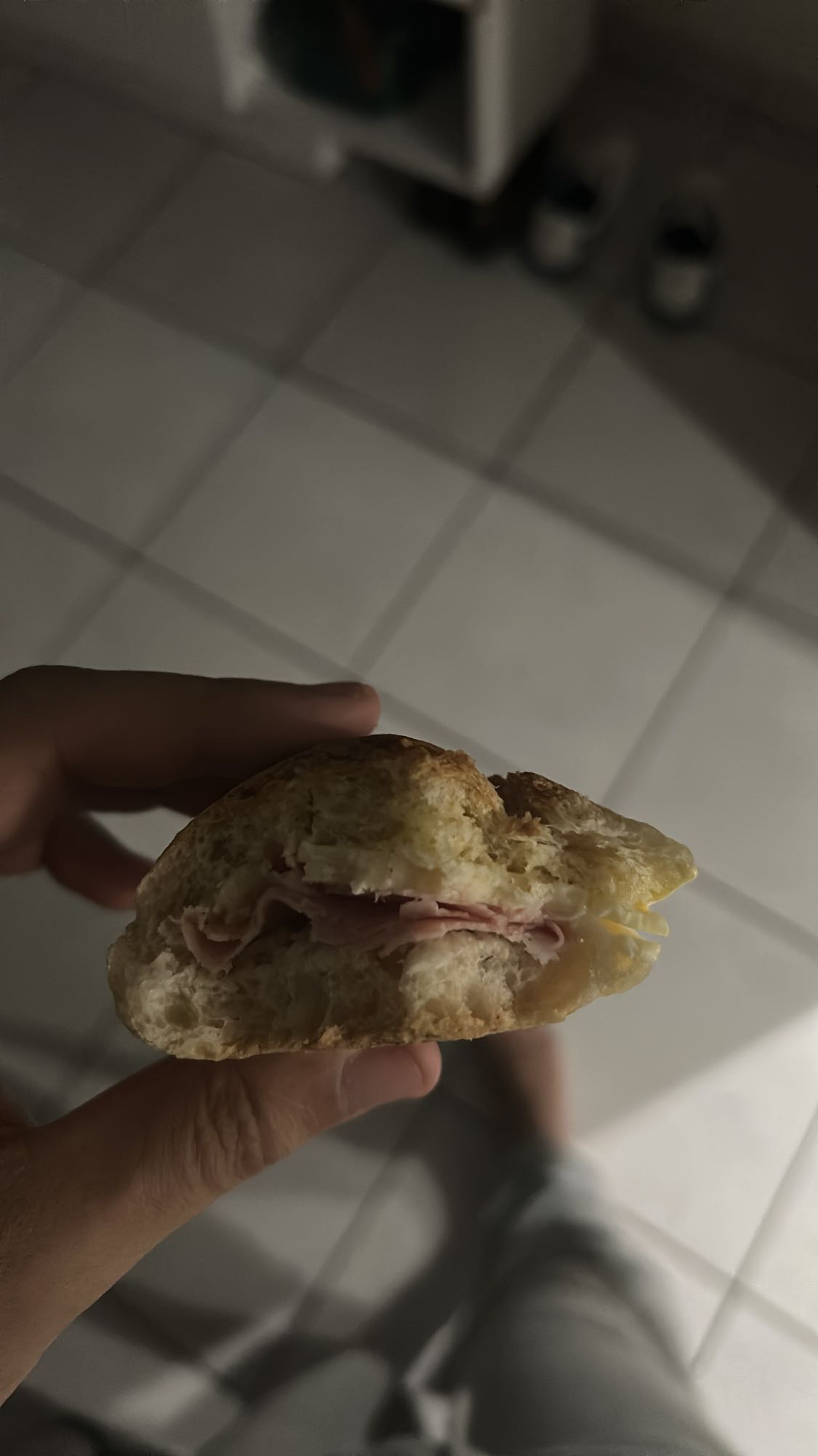 Sandwich jambon fromage