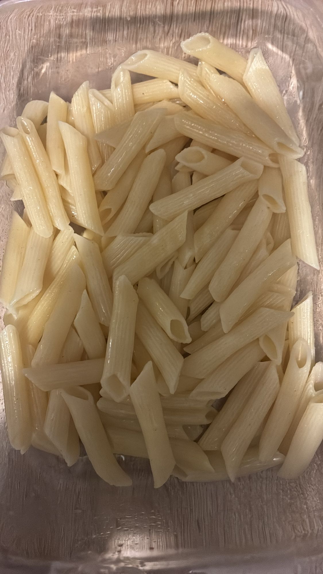 Pâtes penne nature