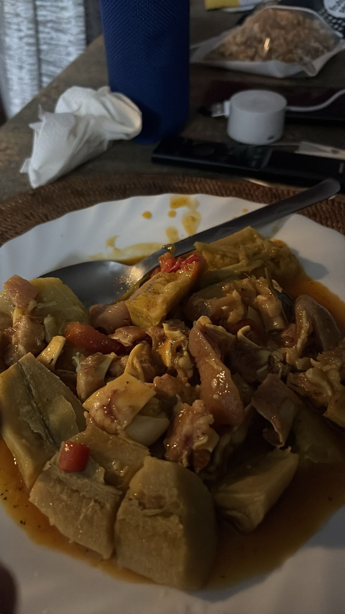 Sancocho con plátano