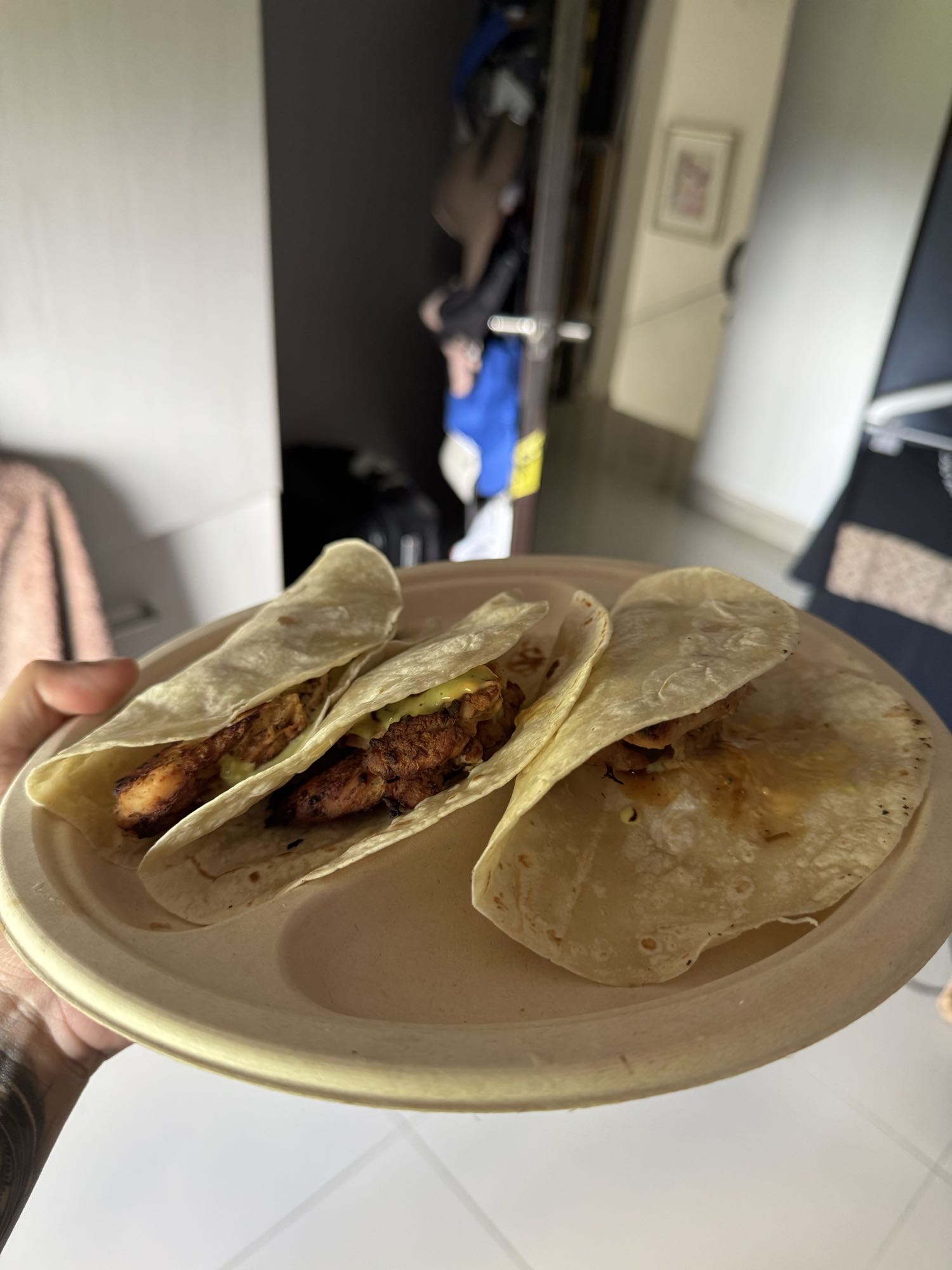 Tacos de pollo