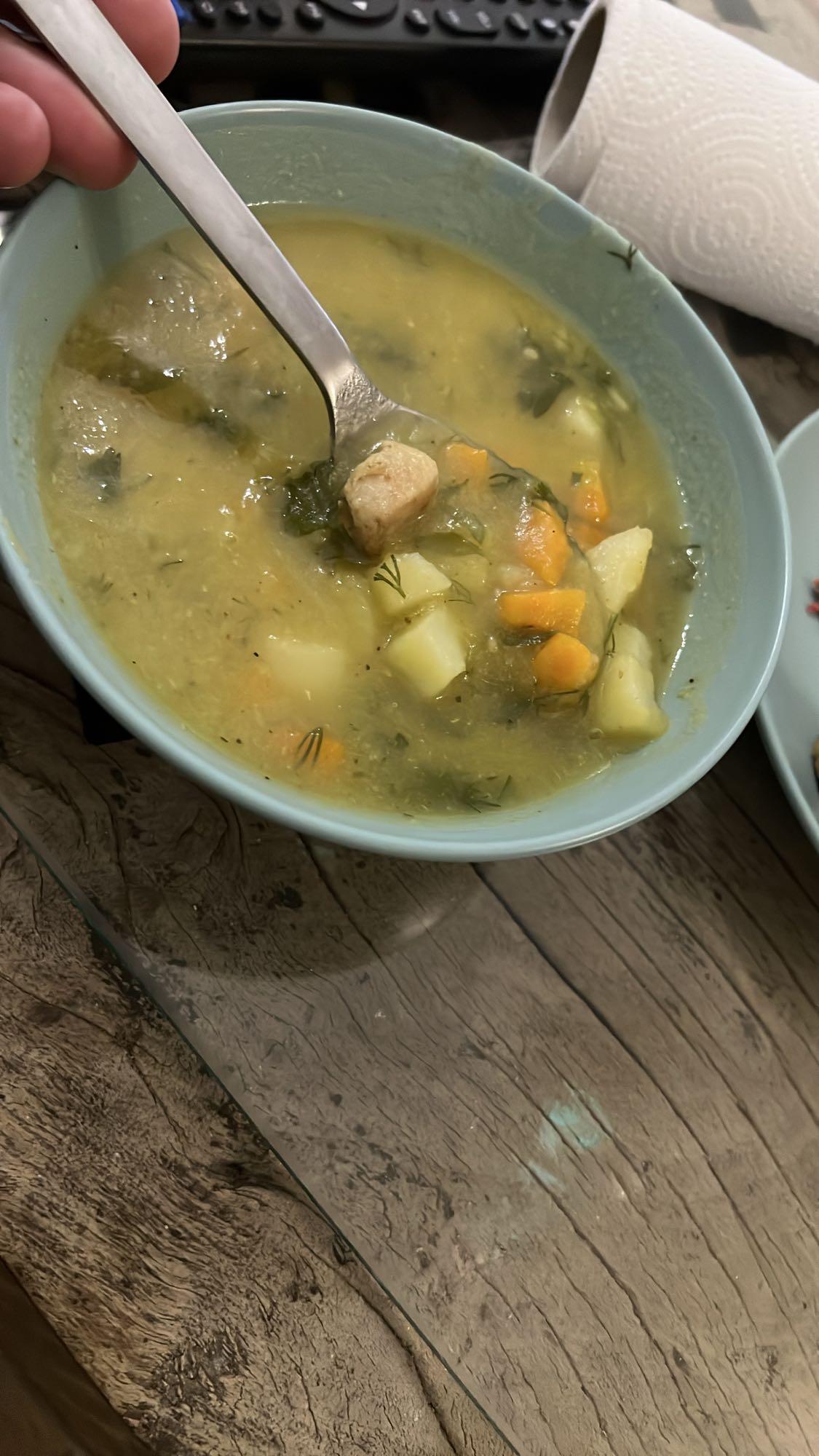 Chicken vegetable soup