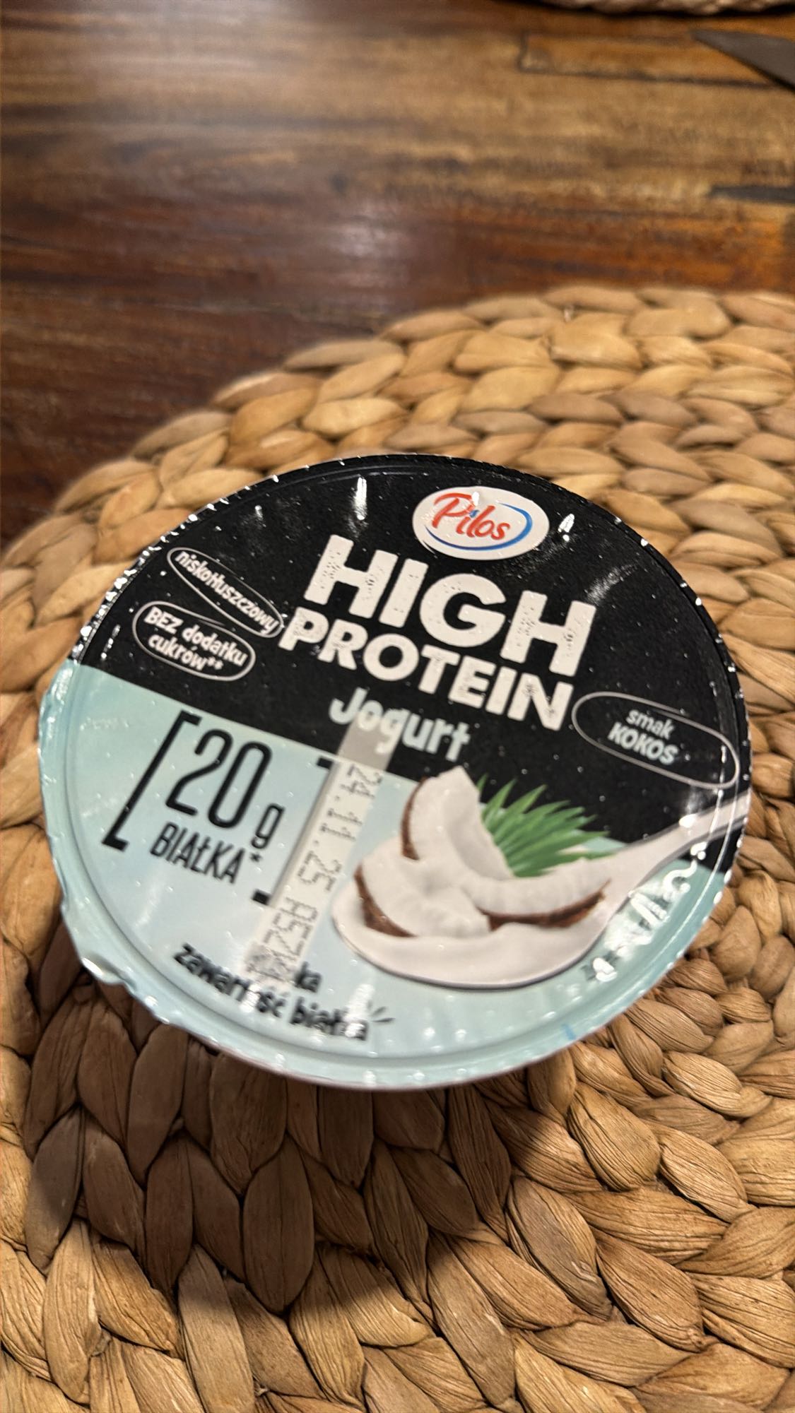 Jogurt wysokobiałkowy kokos