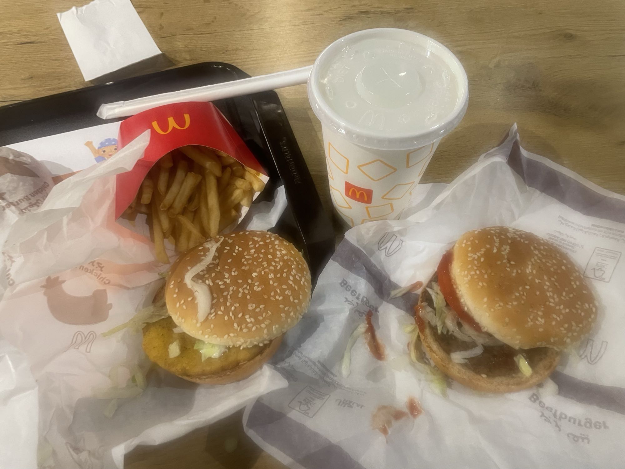 Fast Food Combo Meal